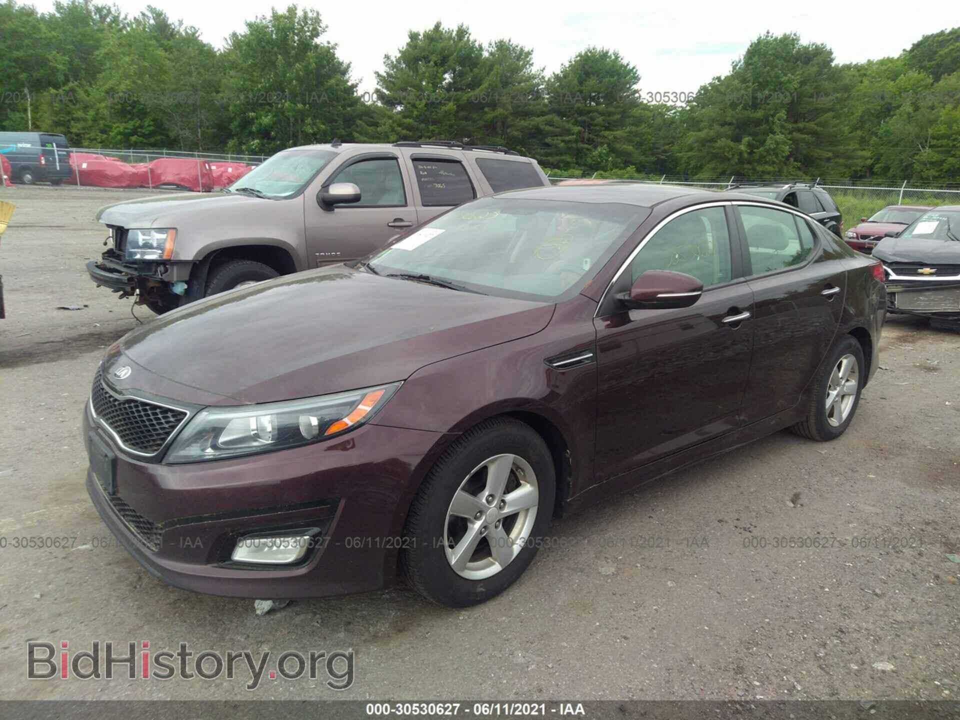 2015 KIA OPTIMA - VIN: 5XXGM4A72FG425474 - Фото 2