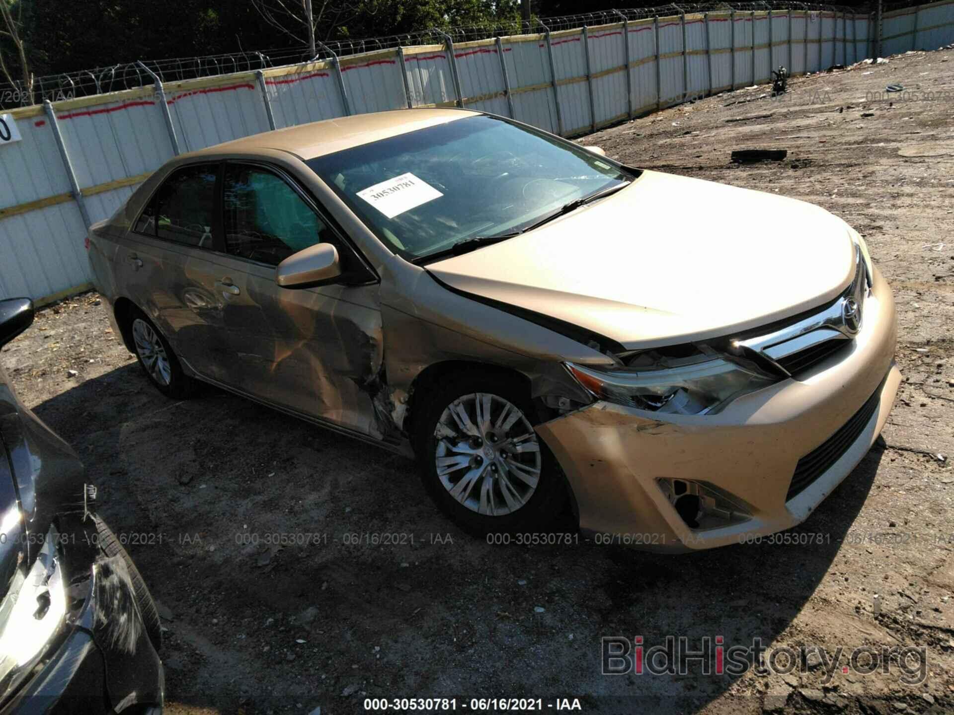 Photo 4T1BF1FK1CU081783 - TOYOTA CAMRY 2012