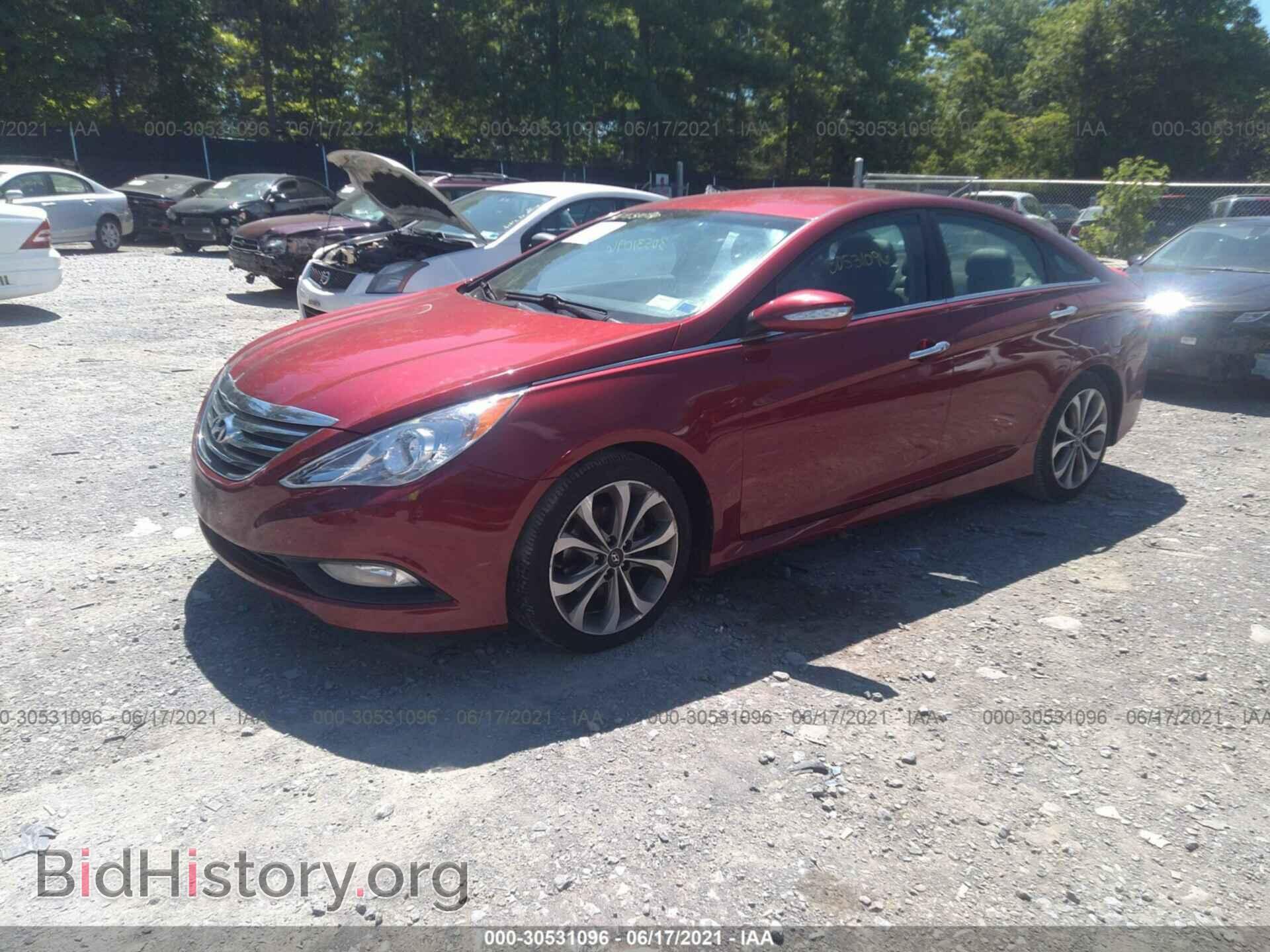 2014 HYUNDAI SONATA - VIN: 5NPEC4AC0EH845969 - Photo 2