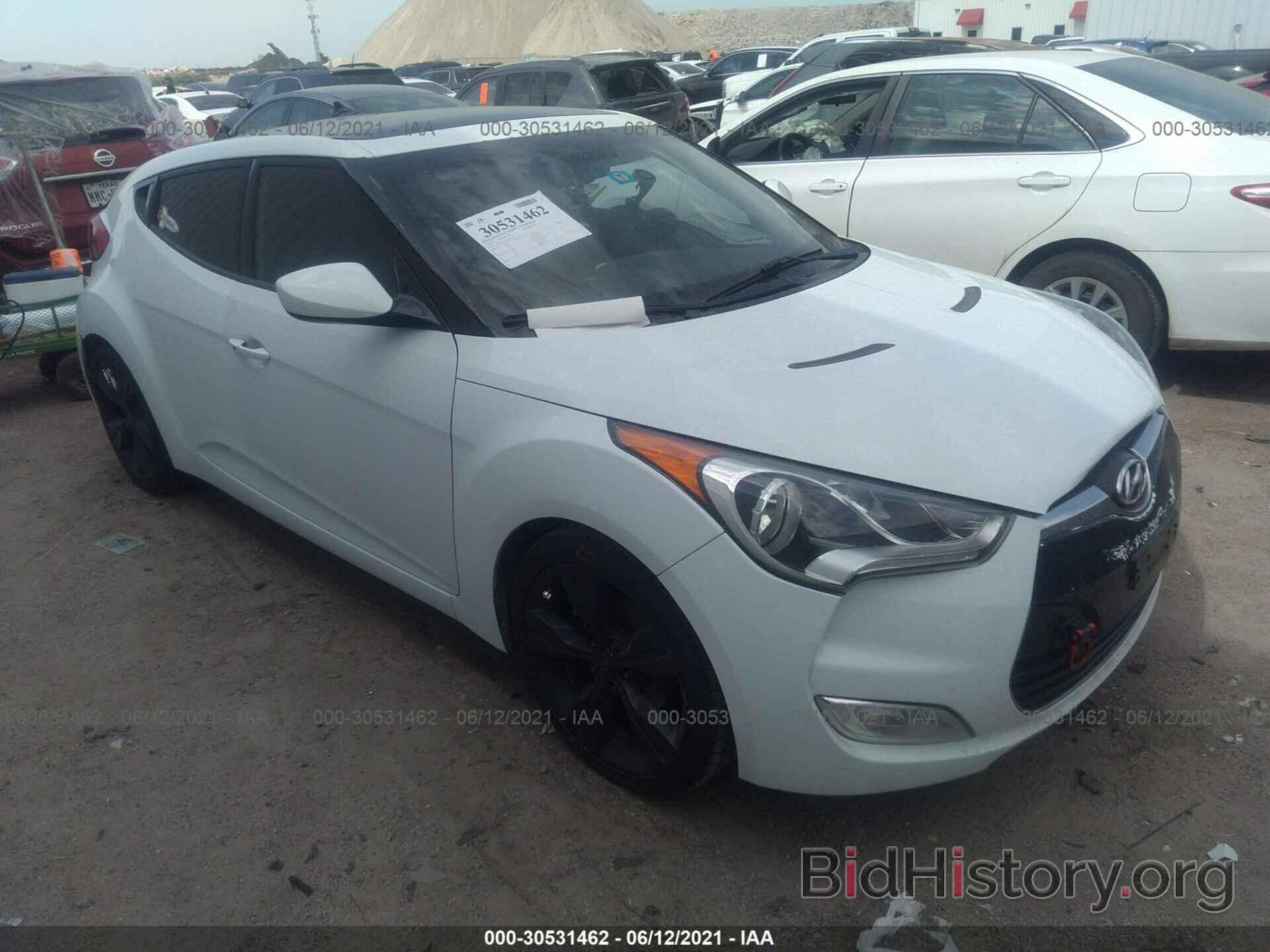 Photo KMHTC6AD2CU025404 - HYUNDAI VELOSTER 2012