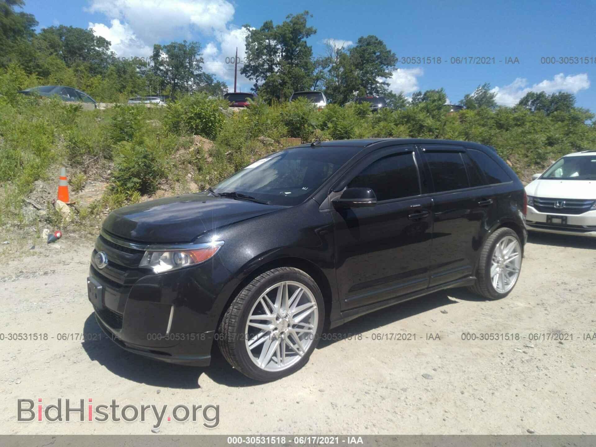 2014 FORD EDGE - VIN: 2FMDK4AK1EBA61264 - Фото 2