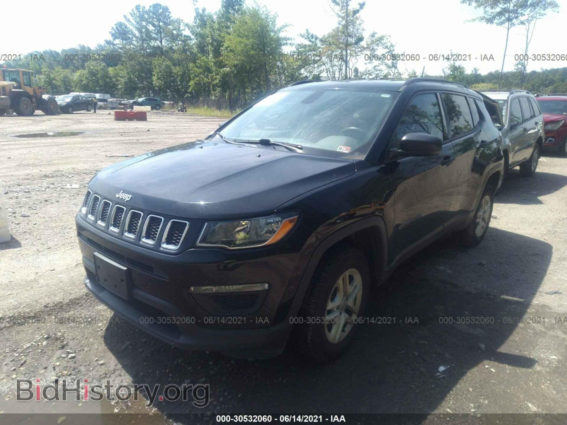 2018 JEEP COMPASS - VIN: 3C4NJDAB4JT126716 - Фото 2