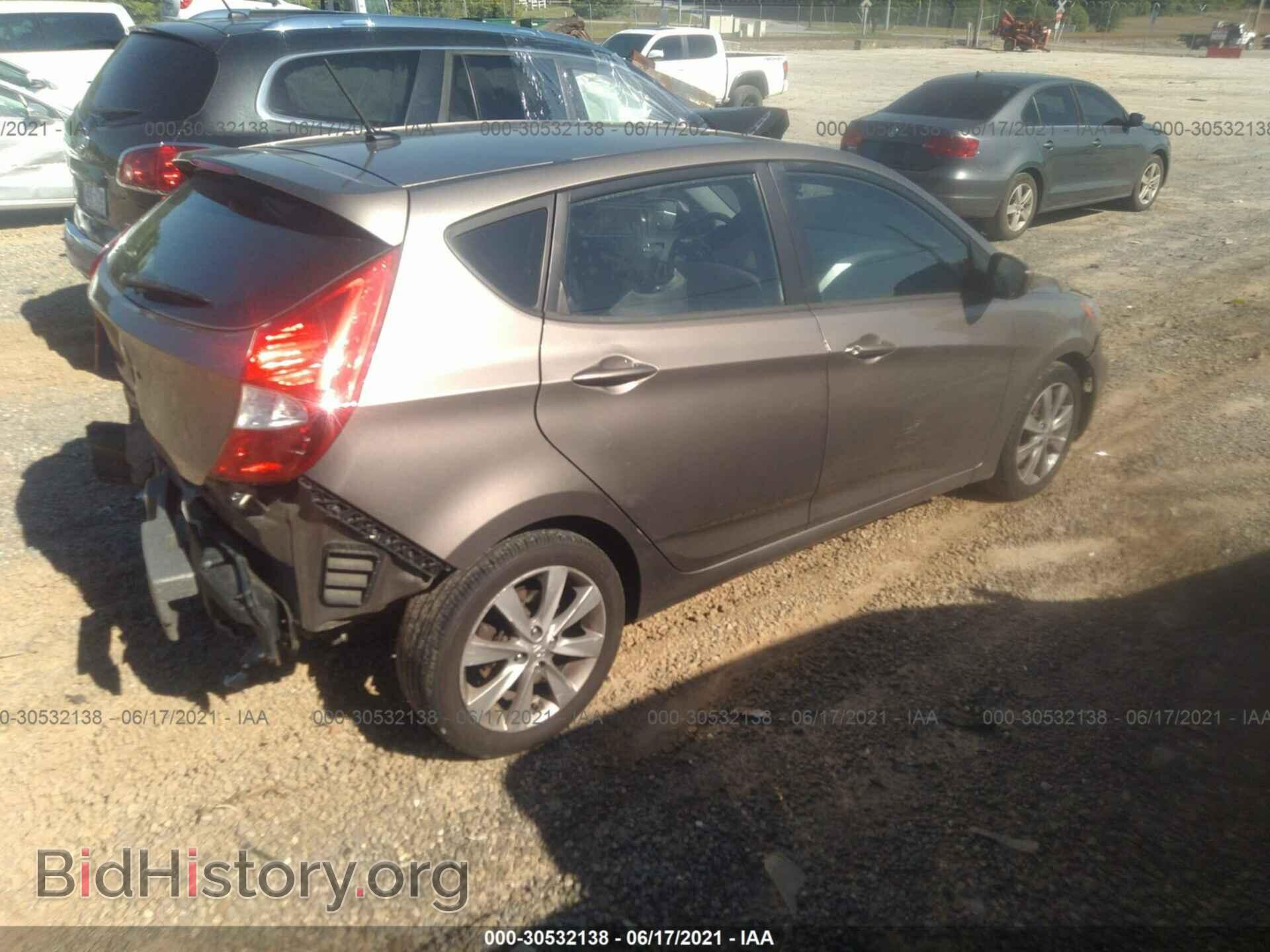 2012 HYUNDAI ACCENT - VIN: KMHCU5AE5CU015966 - Фото 4