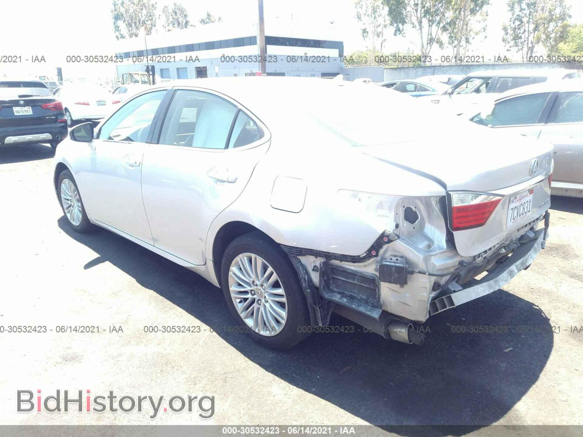 2014 LEXUS ES 350 - VIN: JTHBK1GG8E2093419 - Фото 3