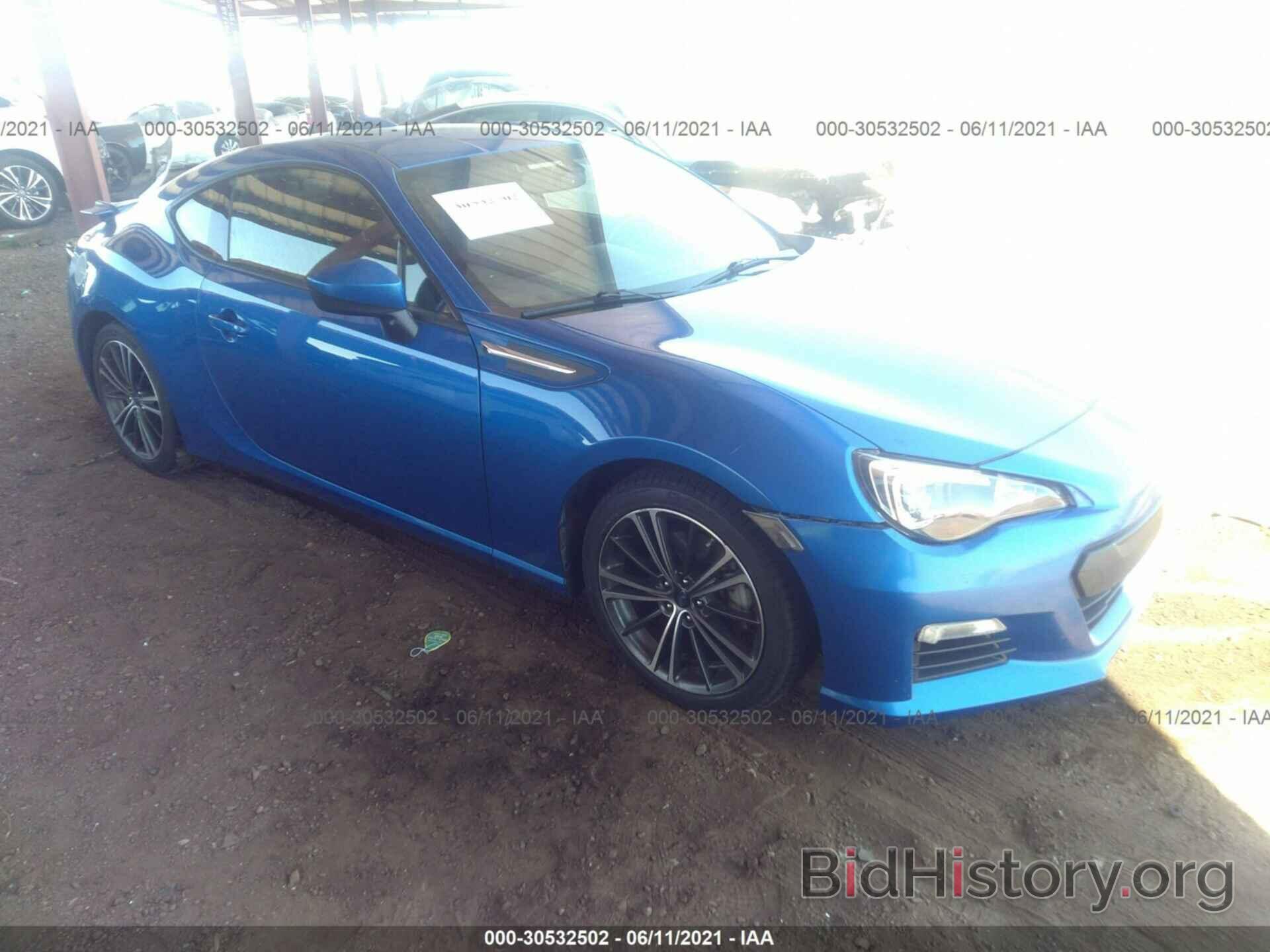 Фотография JF1ZCAB16D1607116 - SUBARU BRZ 2013