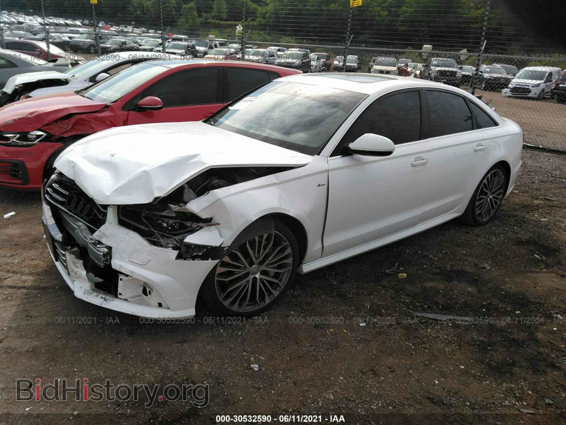 2016 AUDI A6 - VIN: WAUGFAFC8GN124855 - Фото 2