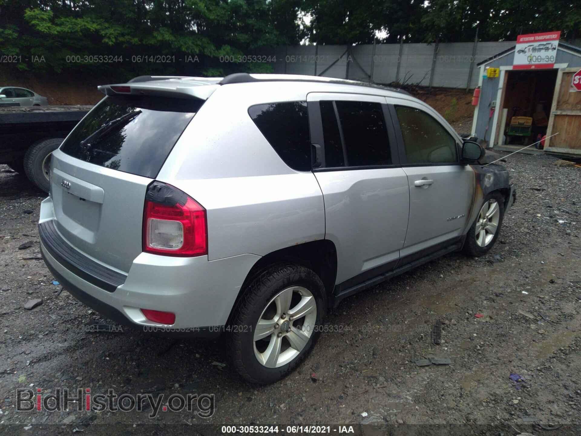 2012 JEEP COMPASS - VIN: 1C4NJDBB2CD578347 - Фото 4