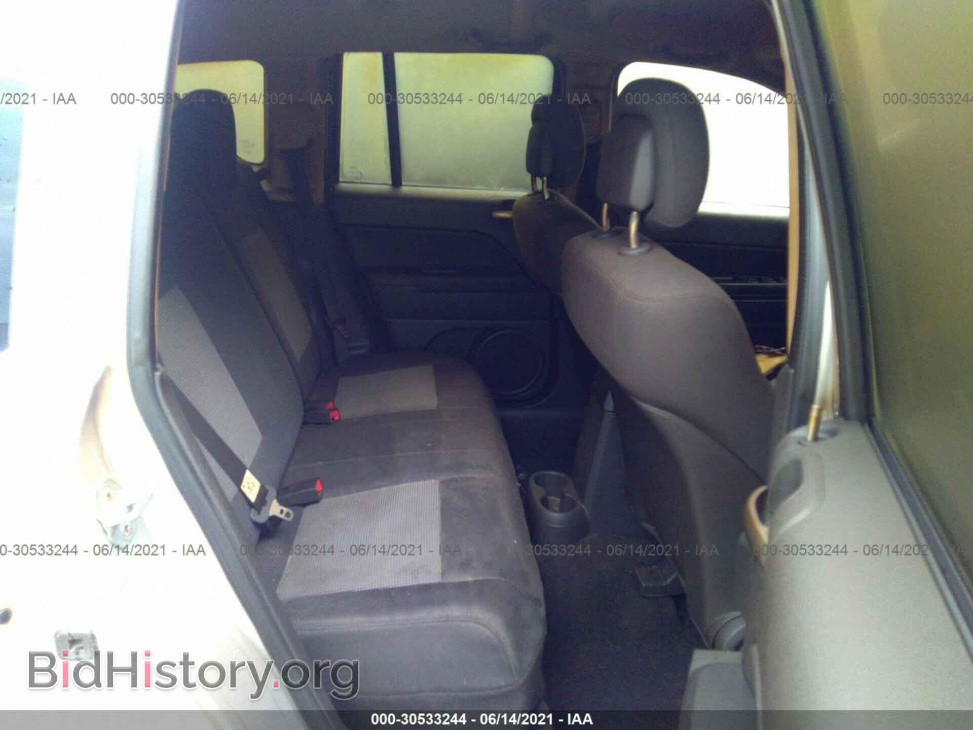 2012 JEEP COMPASS - VIN: 1C4NJDBB2CD578347 - Фото 8