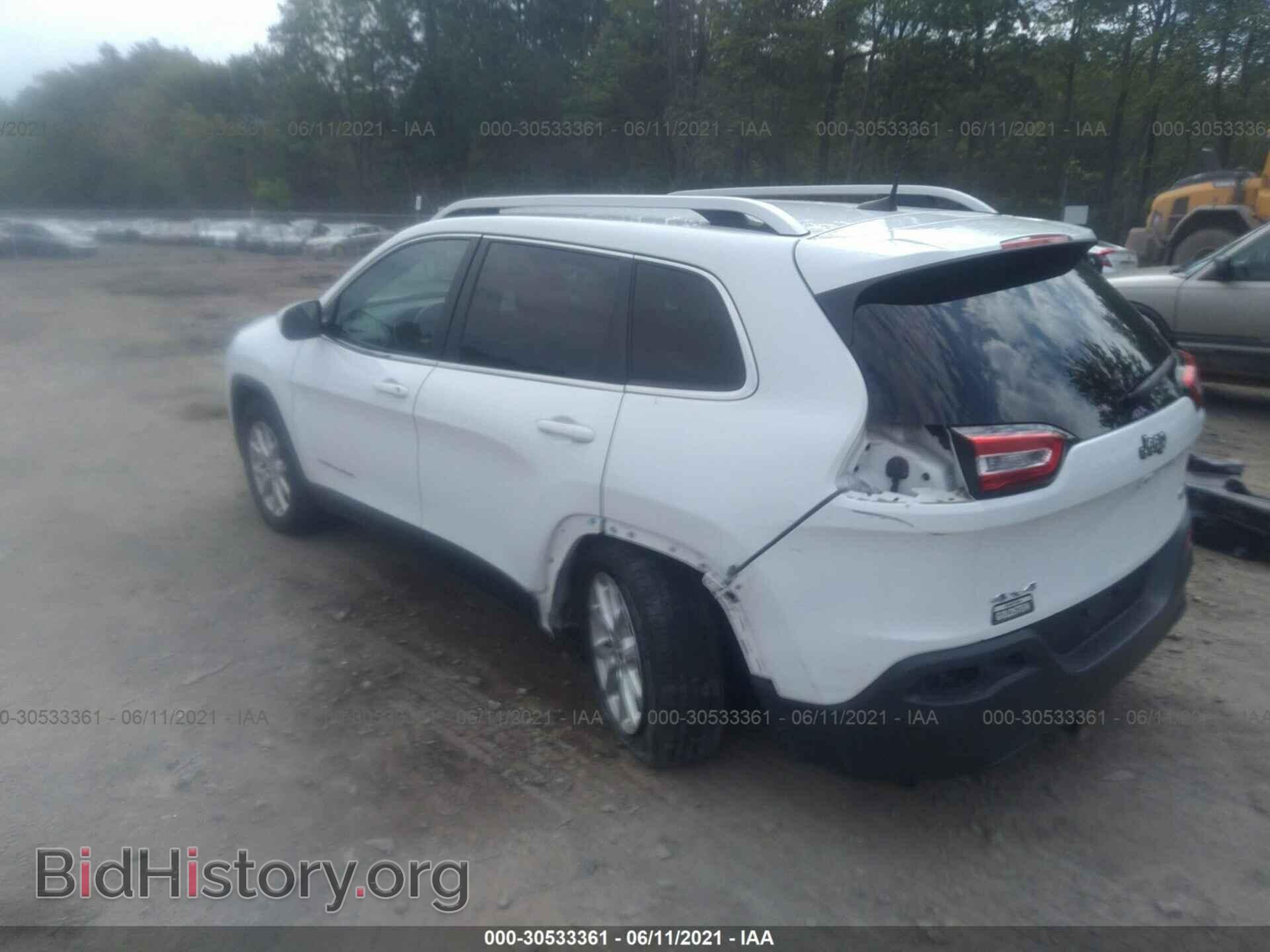 2016 JEEP CHEROKEE - VIN: 1C4PJMCB4GW109763 - Фото 3