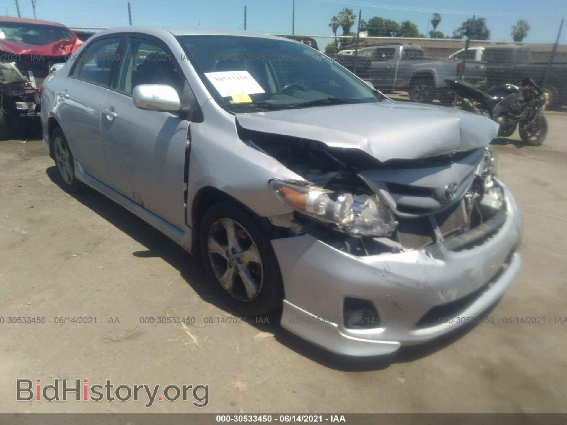 Photo 2T1BU4EE2DC947626 - TOYOTA COROLLA 2013