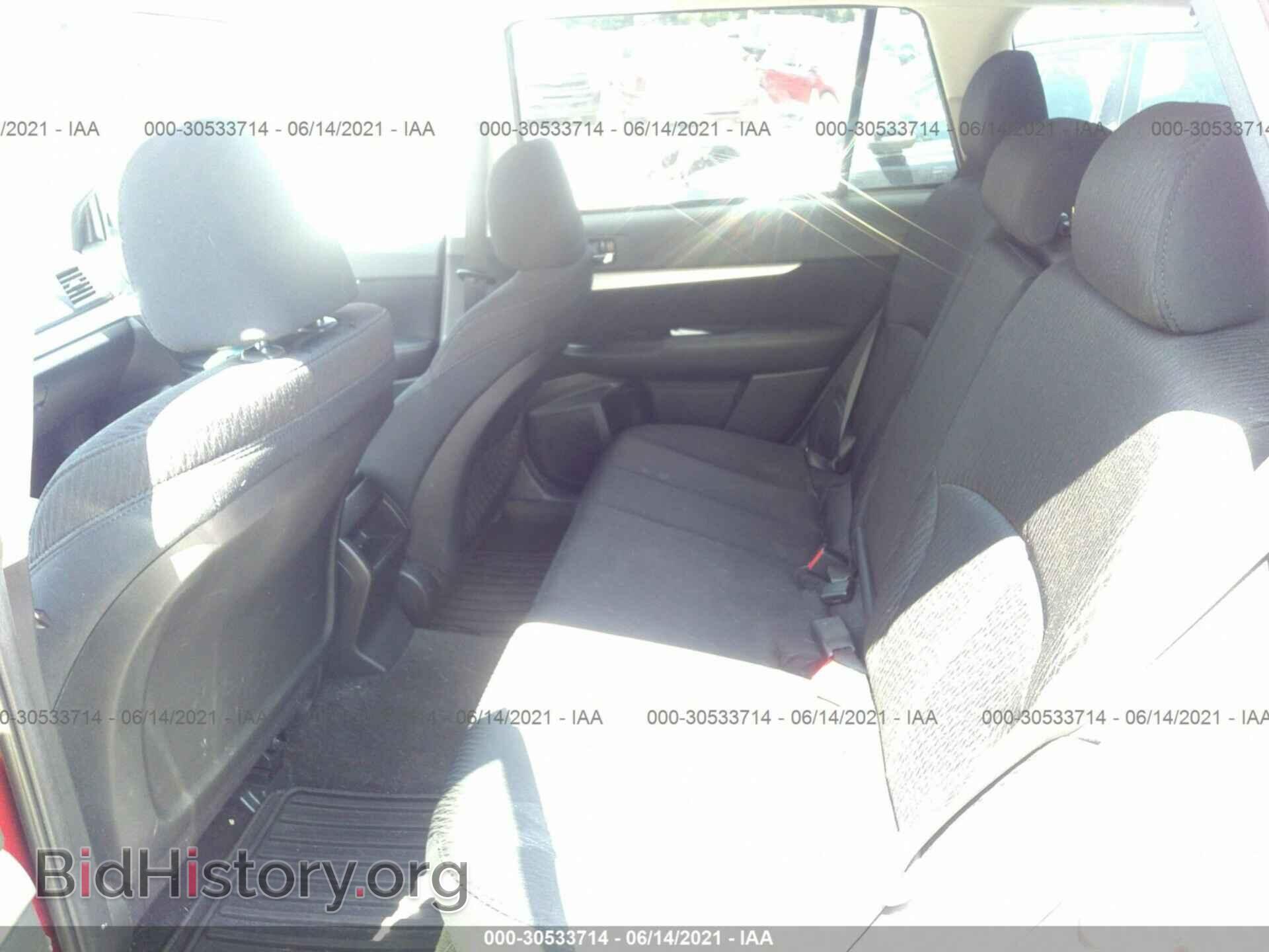 2012 SUBARU OUTBACK - VIN: 4S4BRBCC1C3281403 - Фото 8