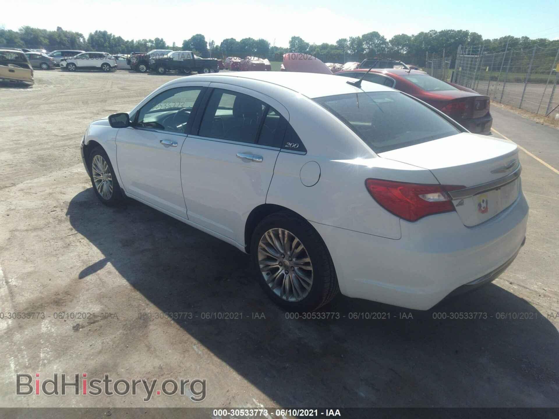 2012 CHRYSLER 200 - VIN: 1C3CCBCB1CN306486 - Фото 3