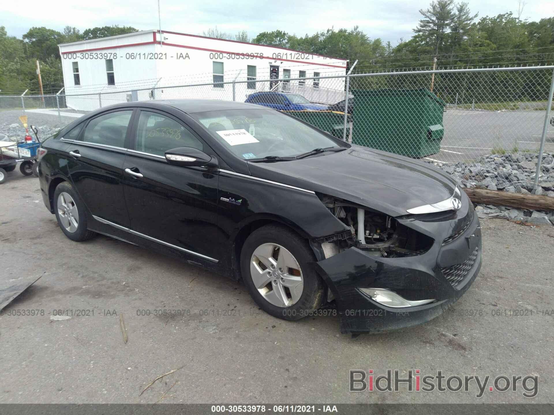 Photo KMHEC4A43BA006566 - HYUNDAI SONATA 2011