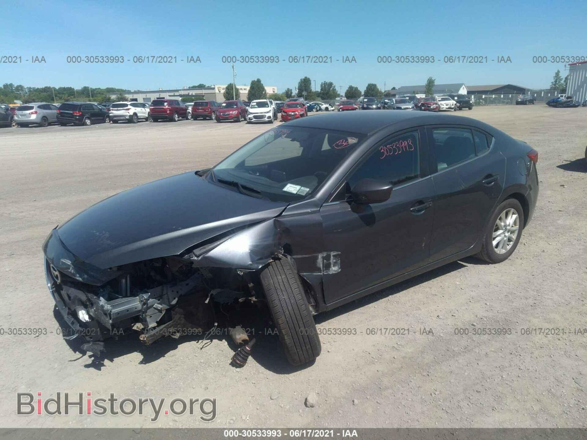 2014 MAZDA MAZDA3 - VIN: JM1BM1V77E1105984 - Фото 2
