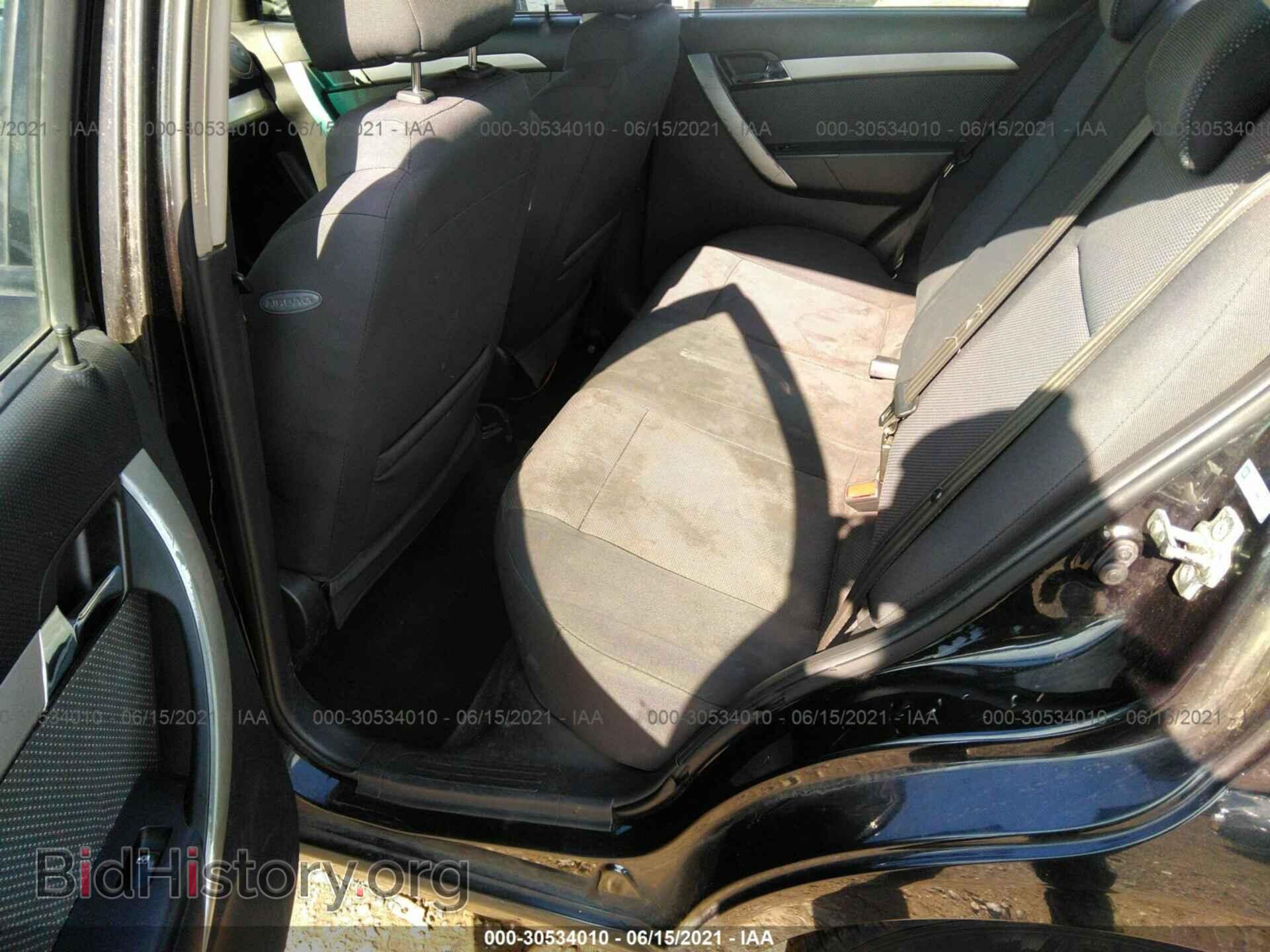 2011 CHEVROLET AVEO - VIN: KL1TD5DE3BB247841 - Фото 8