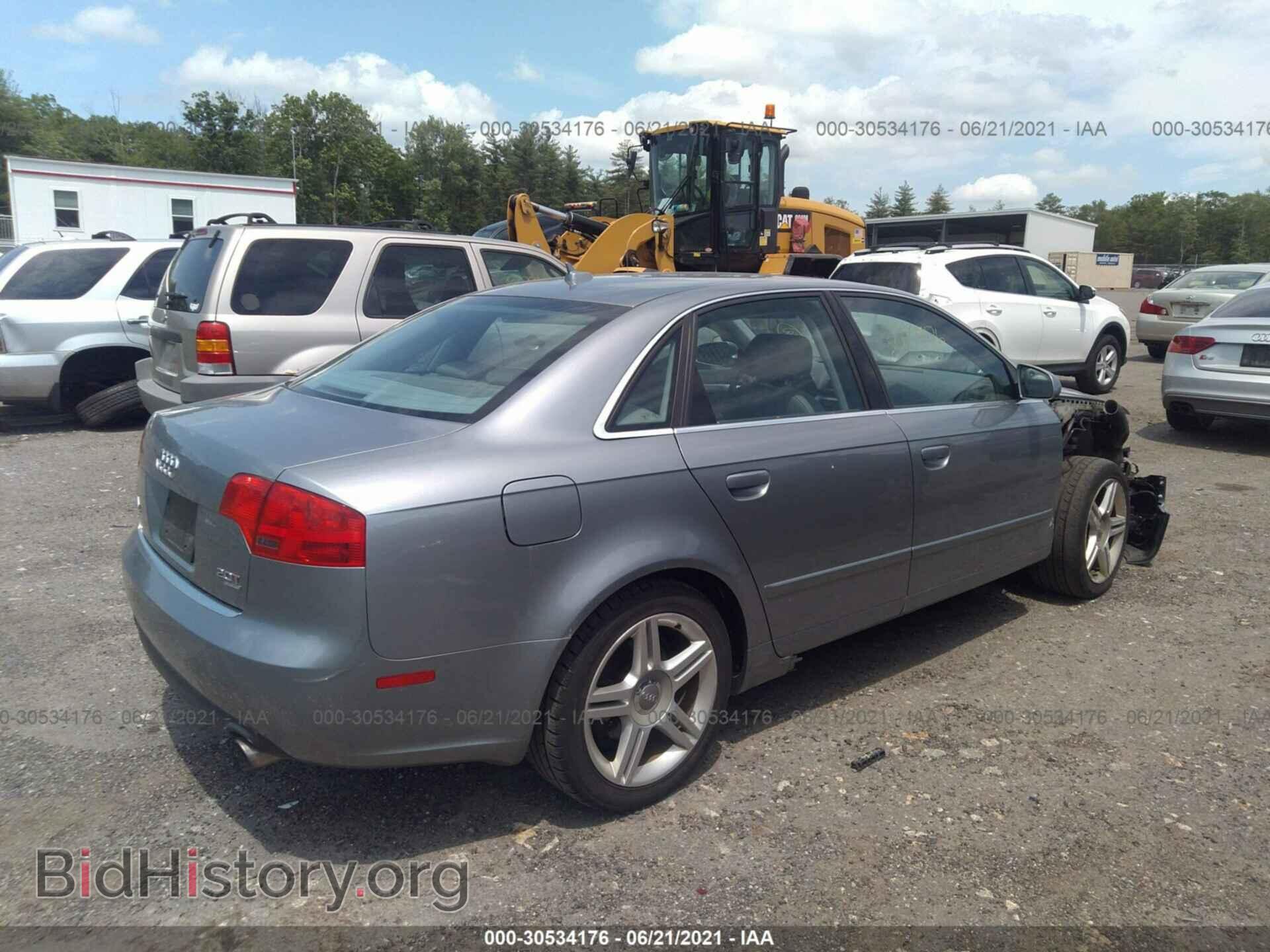 2007 AUDI A4 - VIN: WAUDF78E57A014762 - Фото 4