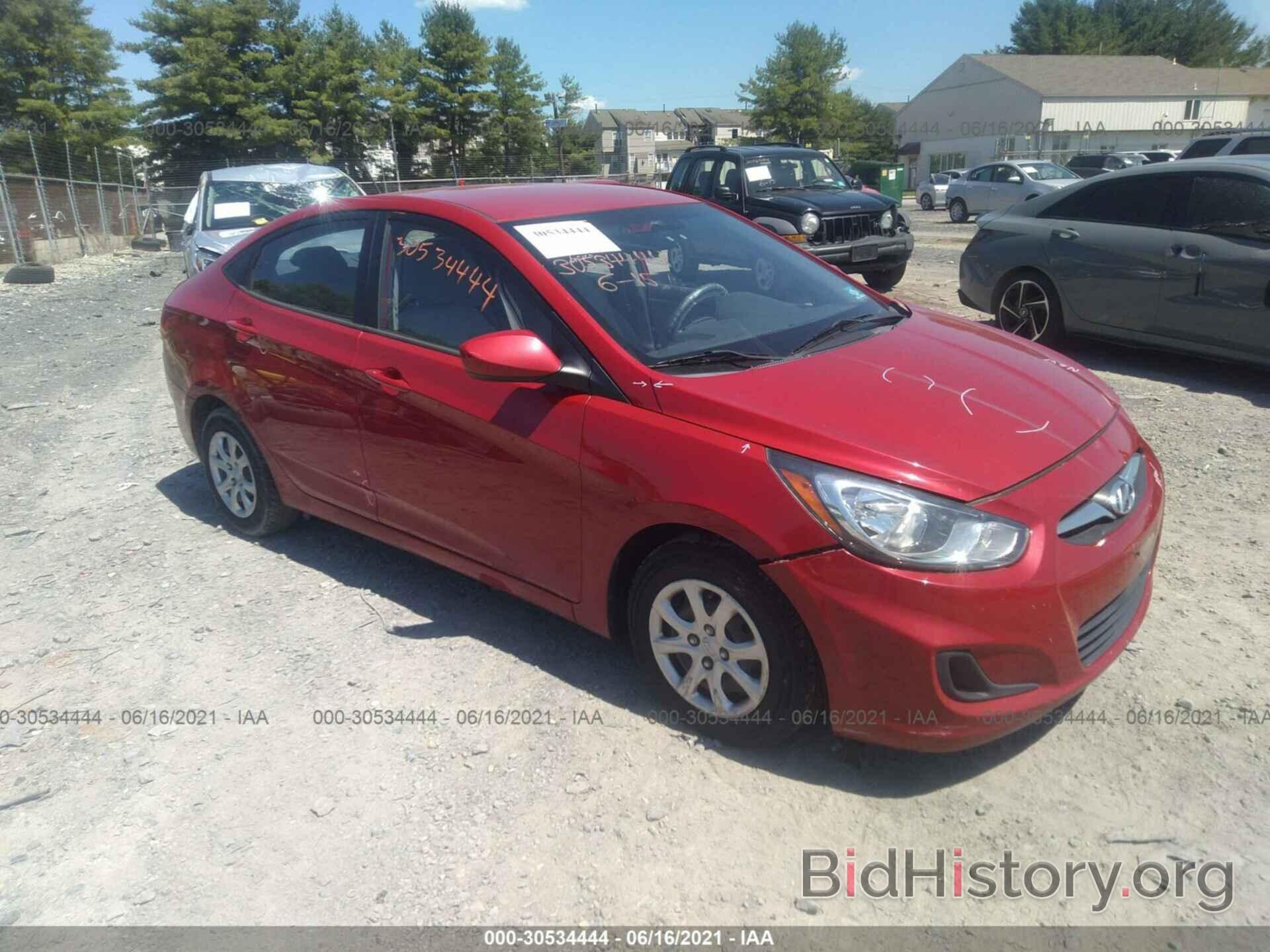 Photo KMHCT4AE8DU487660 - HYUNDAI ACCENT 2013