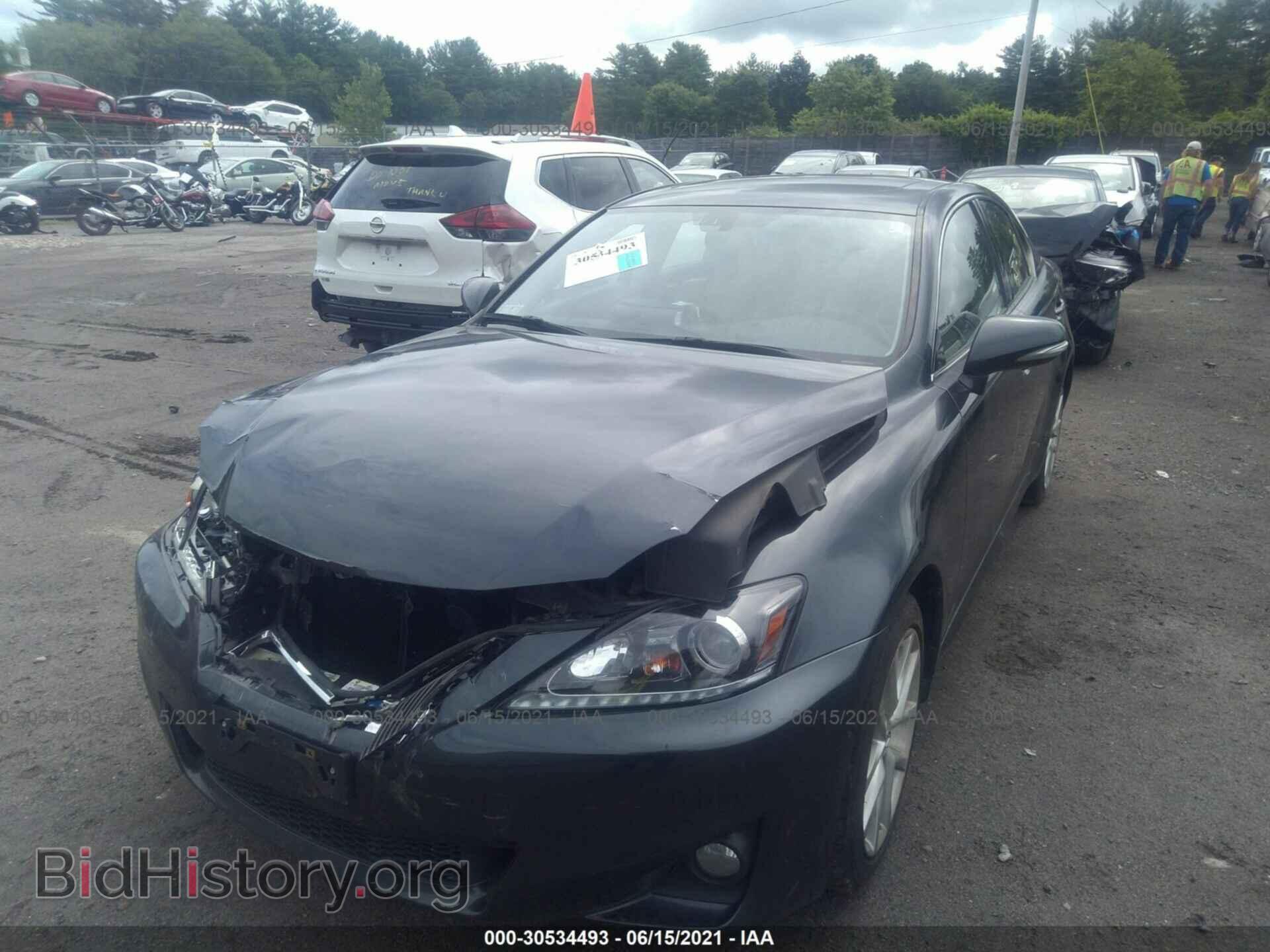 2011 LEXUS IS 250 - VIN: JTHCF5C20B5047796 - Фото 2