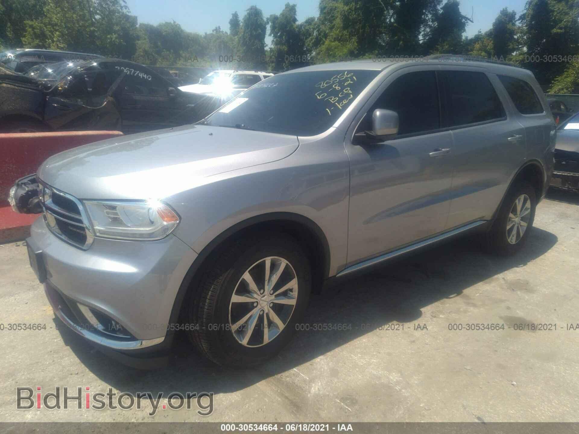 2016 DODGE DURANGO - VIN: 1C4RDJDG1GC460074 - Фото 2