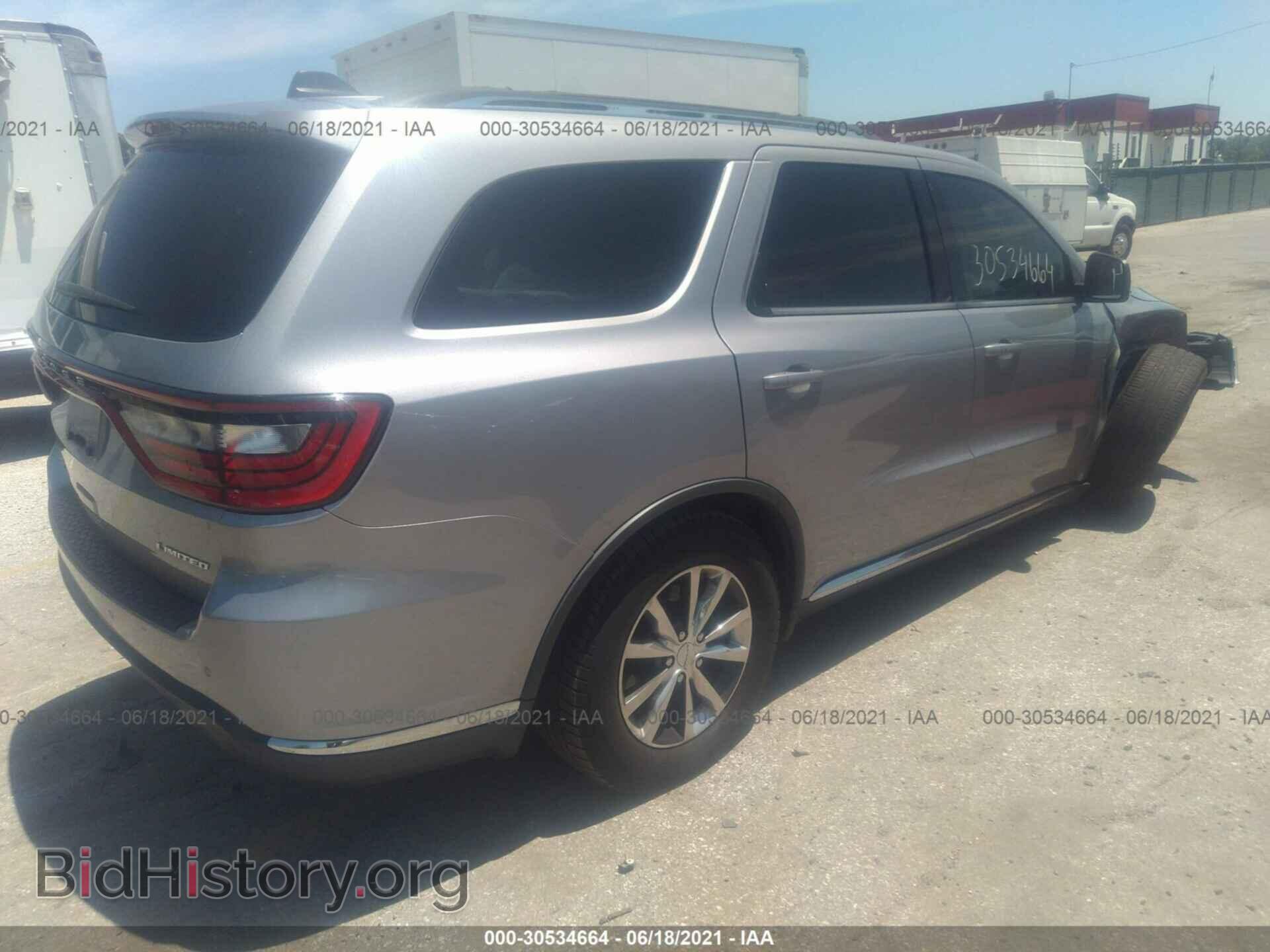 2016 DODGE DURANGO - VIN: 1C4RDJDG1GC460074 - Фото 4