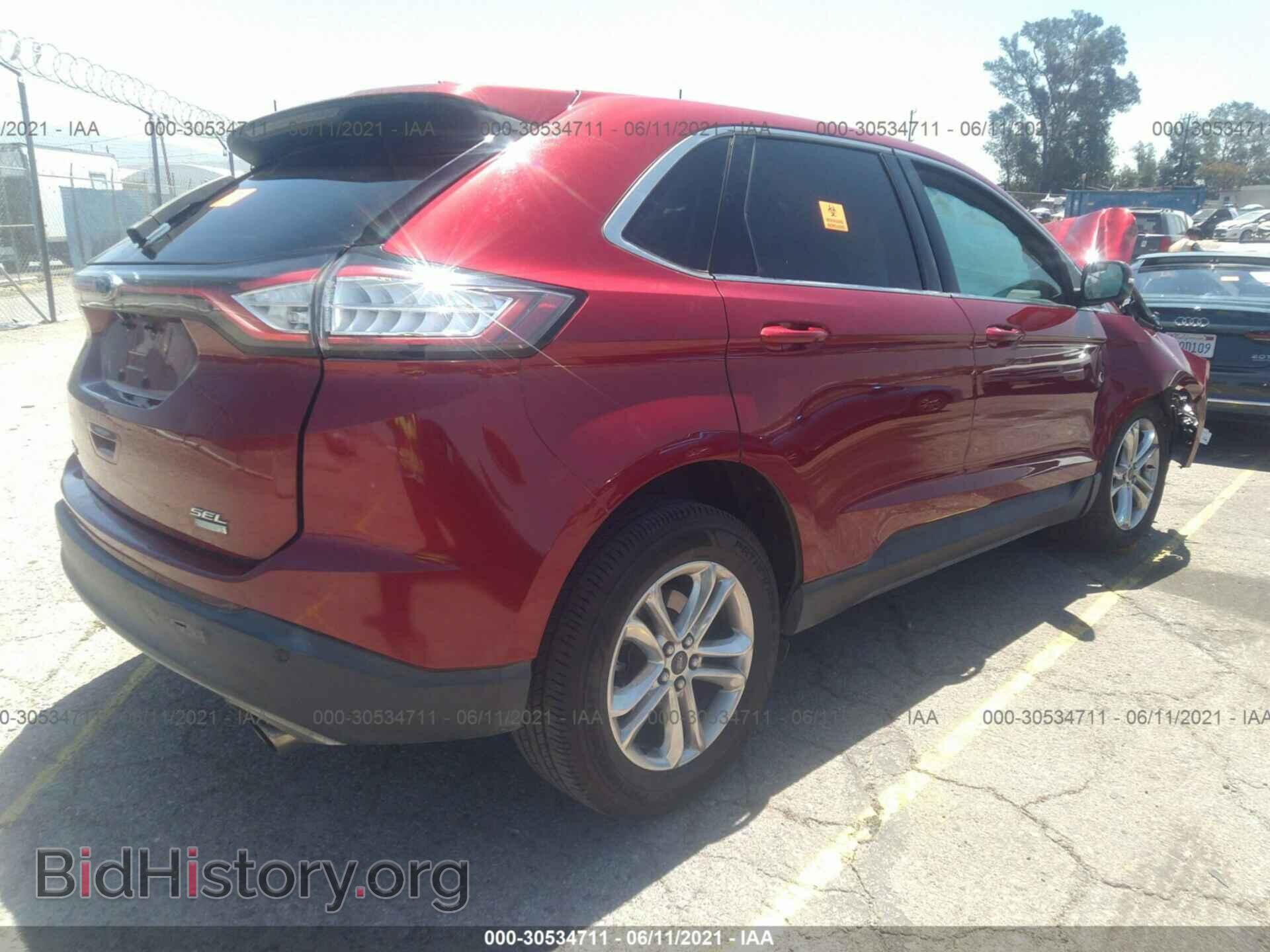 2015 FORD EDGE - VIN: 2FMTK3J90FBC21106 - Фото 4