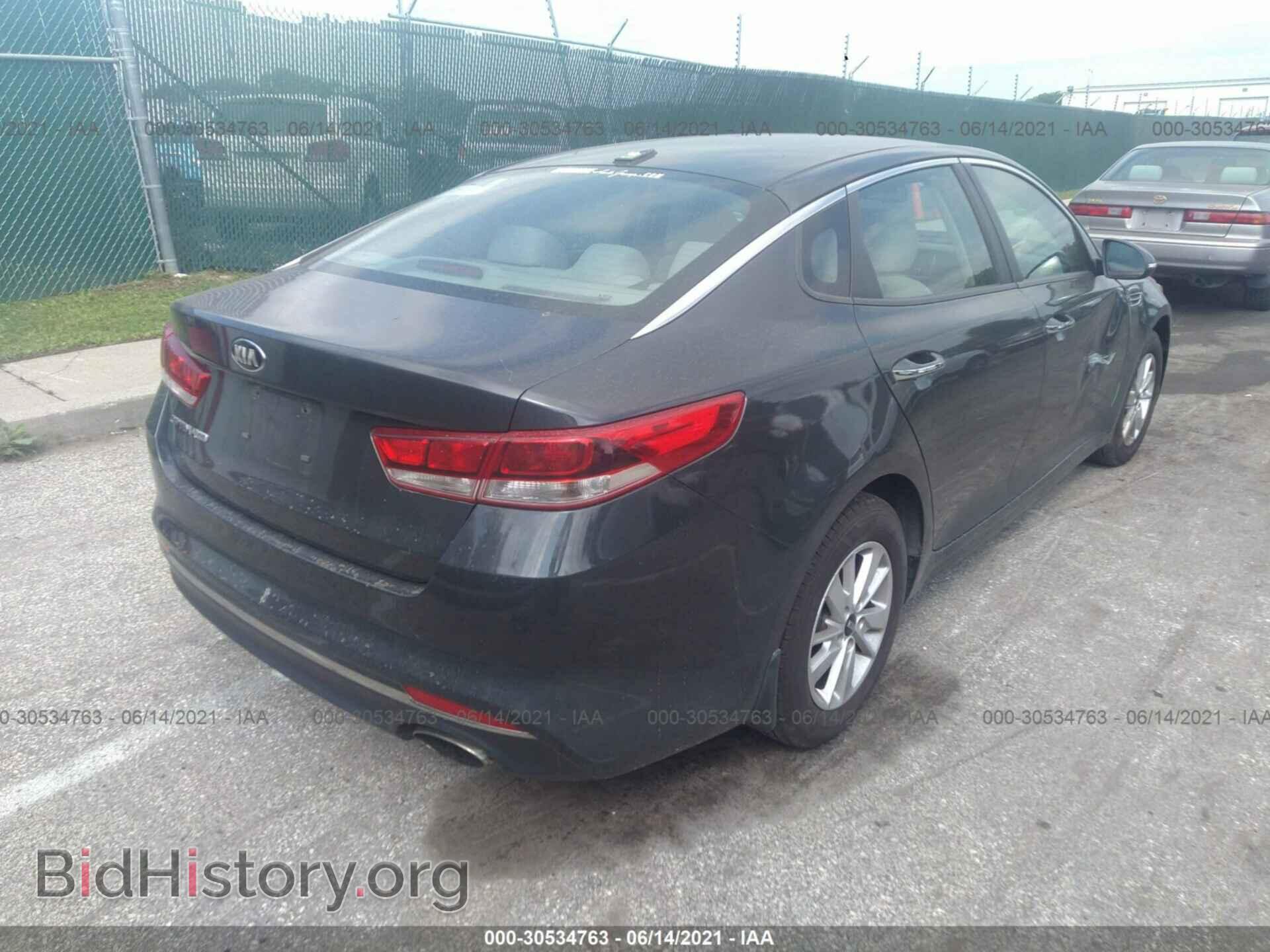2016 KIA OPTIMA - VIN: KNAGT4L37G5079406 - Фото 4
