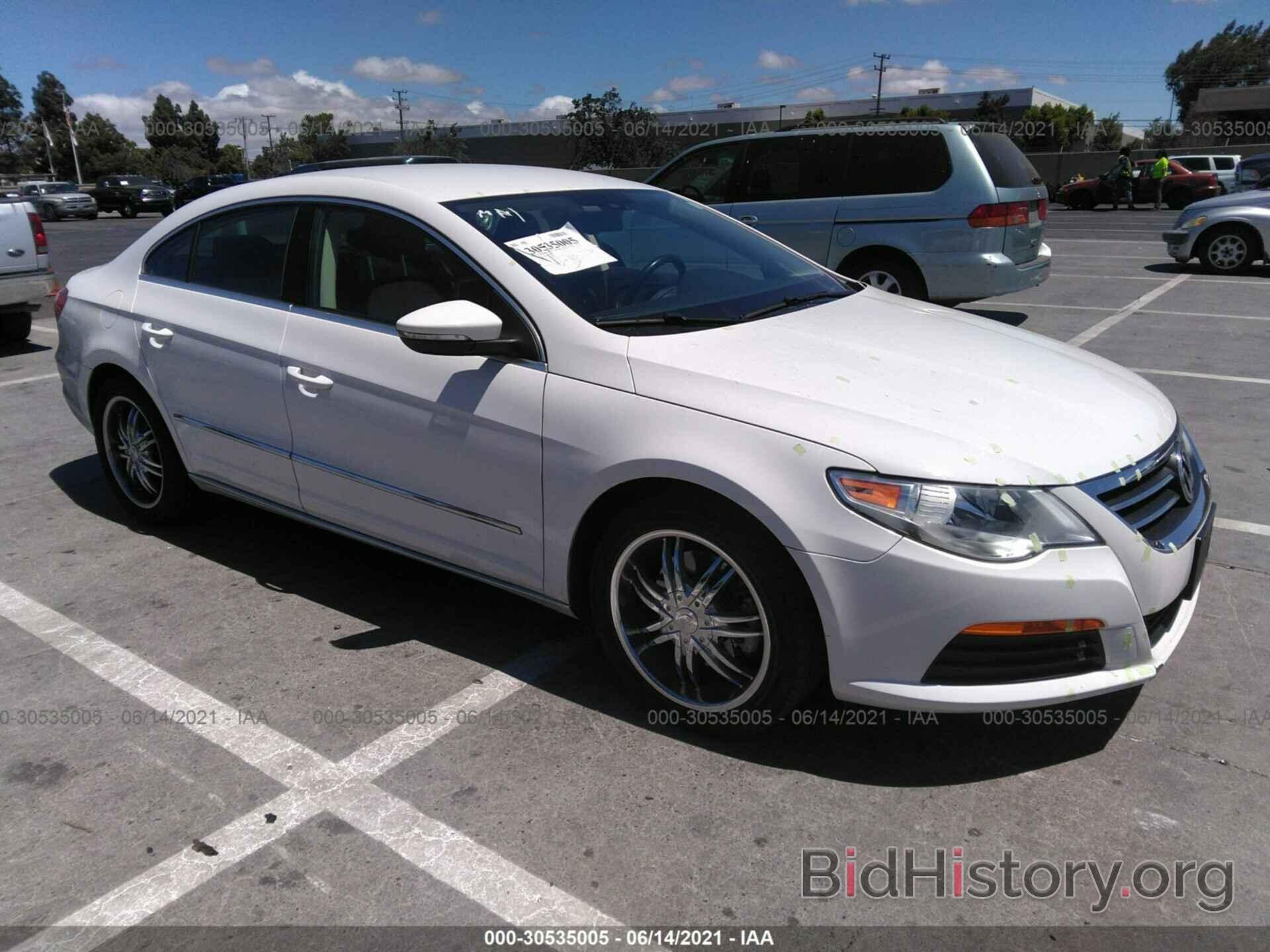 Photo WVWMP7AN6CE535356 - VOLKSWAGEN CC 2012