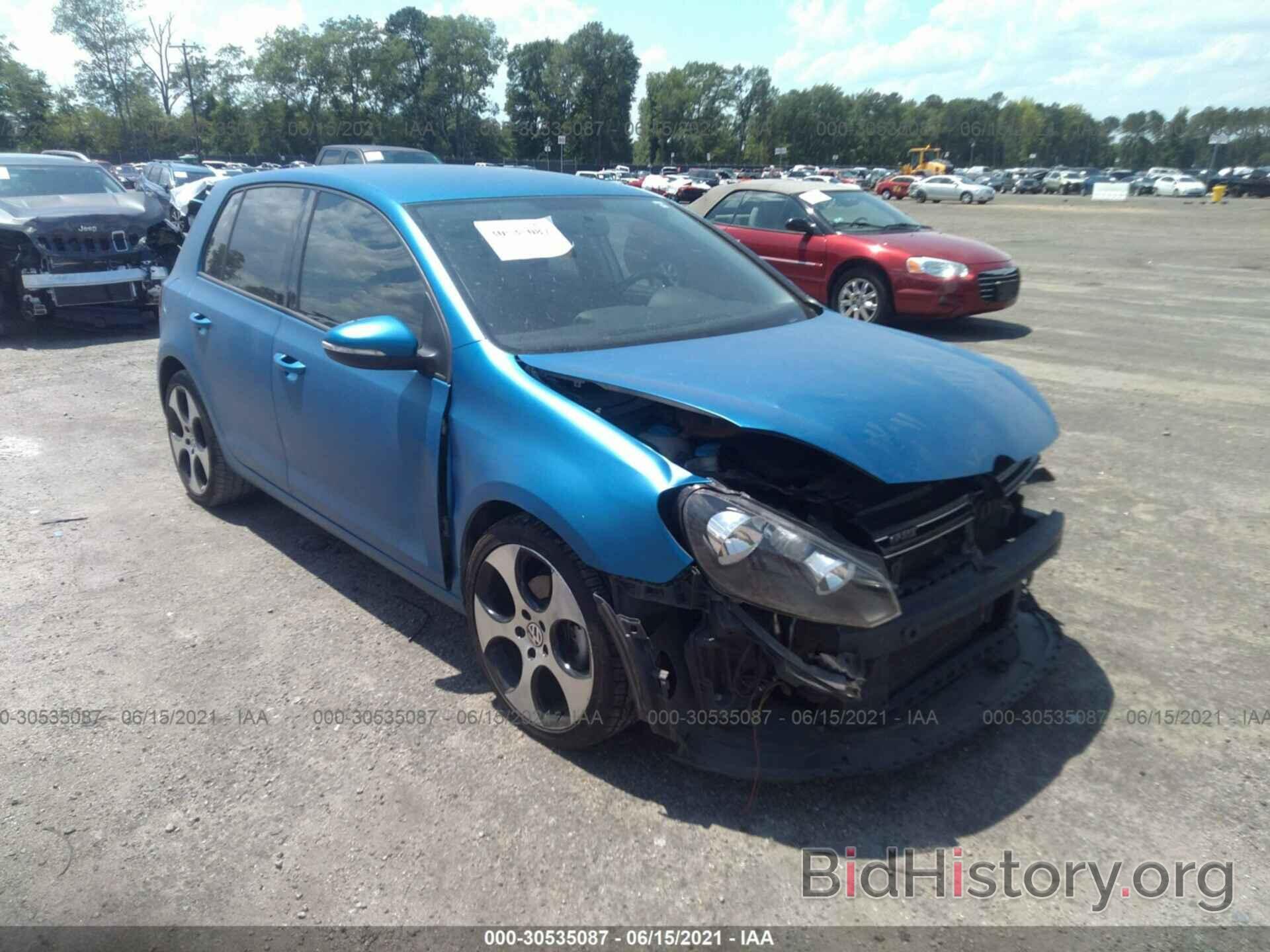 Photo WVWDB7AJ9CW232092 - VOLKSWAGEN GOLF 2012