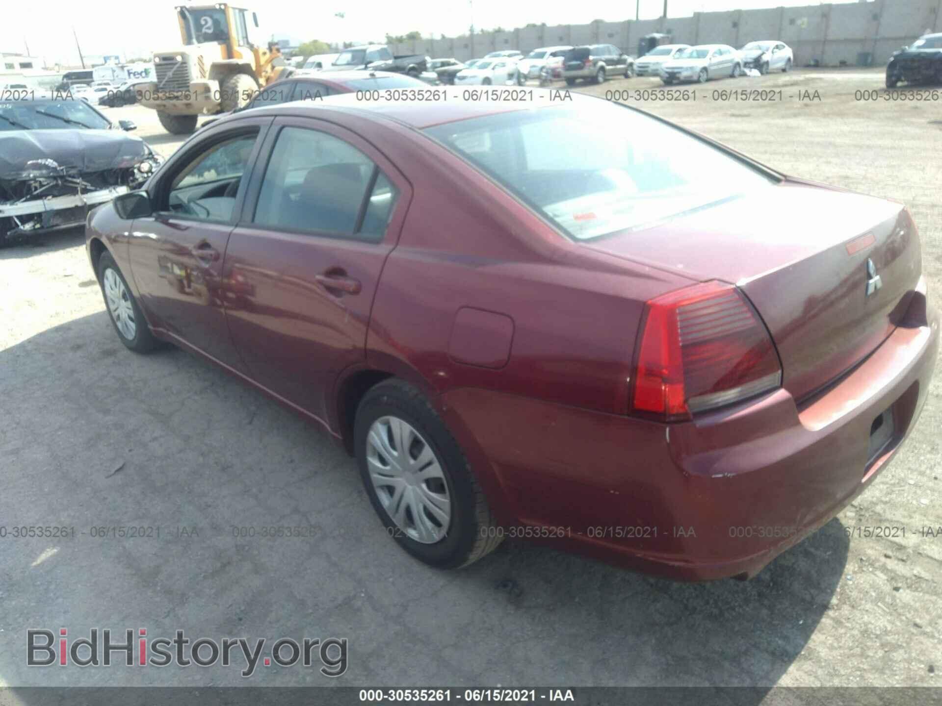 2007 MITSUBISHI GALANT - VIN: 4A3AB36F57E019911 - Фото 3