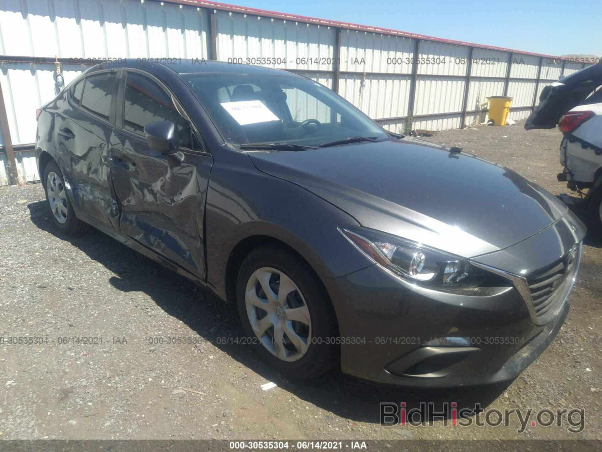 Photo JM1BM1T74G1310572 - MAZDA MAZDA3 2016