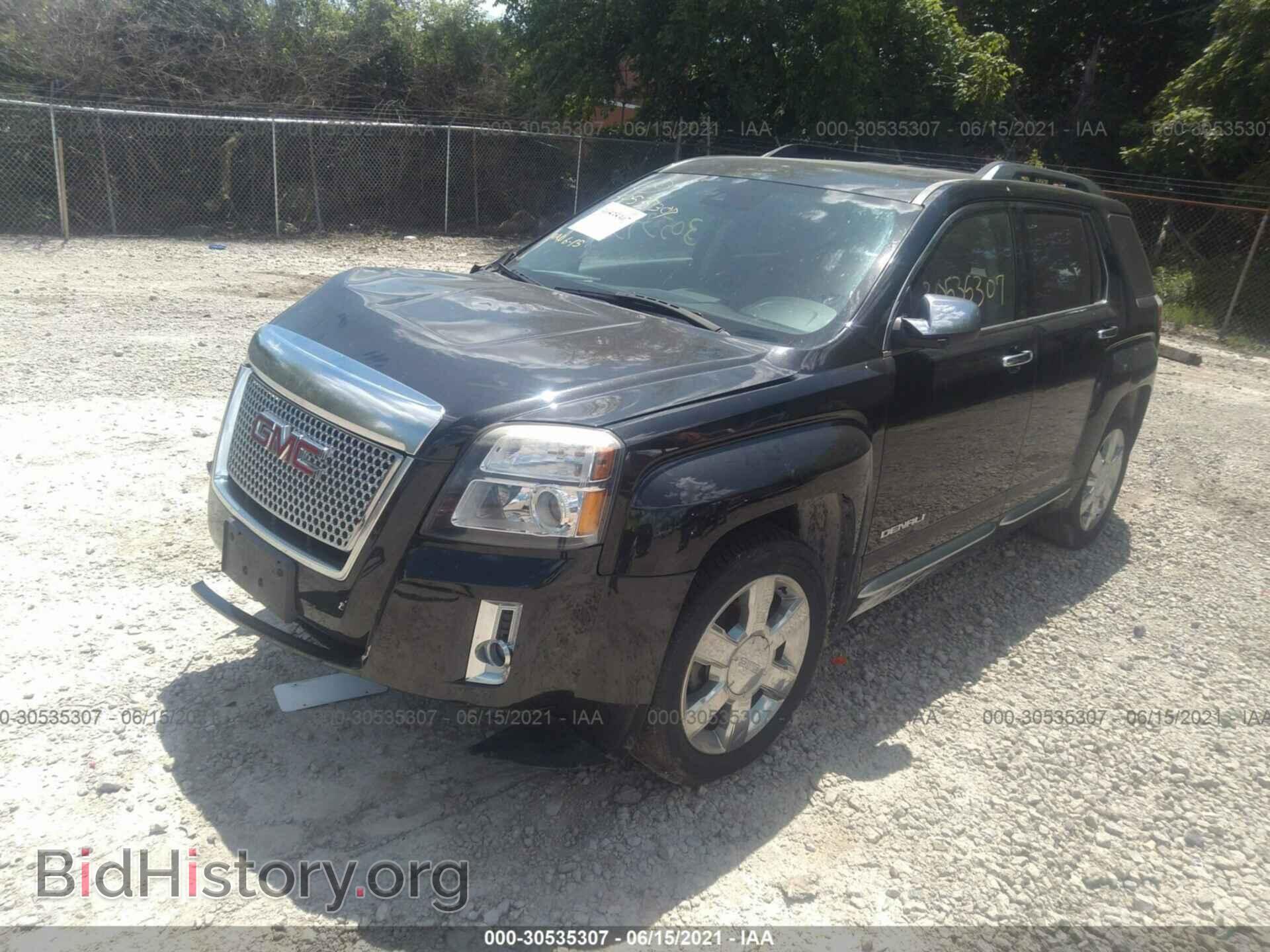 2013 GMC TERRAIN - VIN: 2GKFLZE35D6205341 - Фото 2
