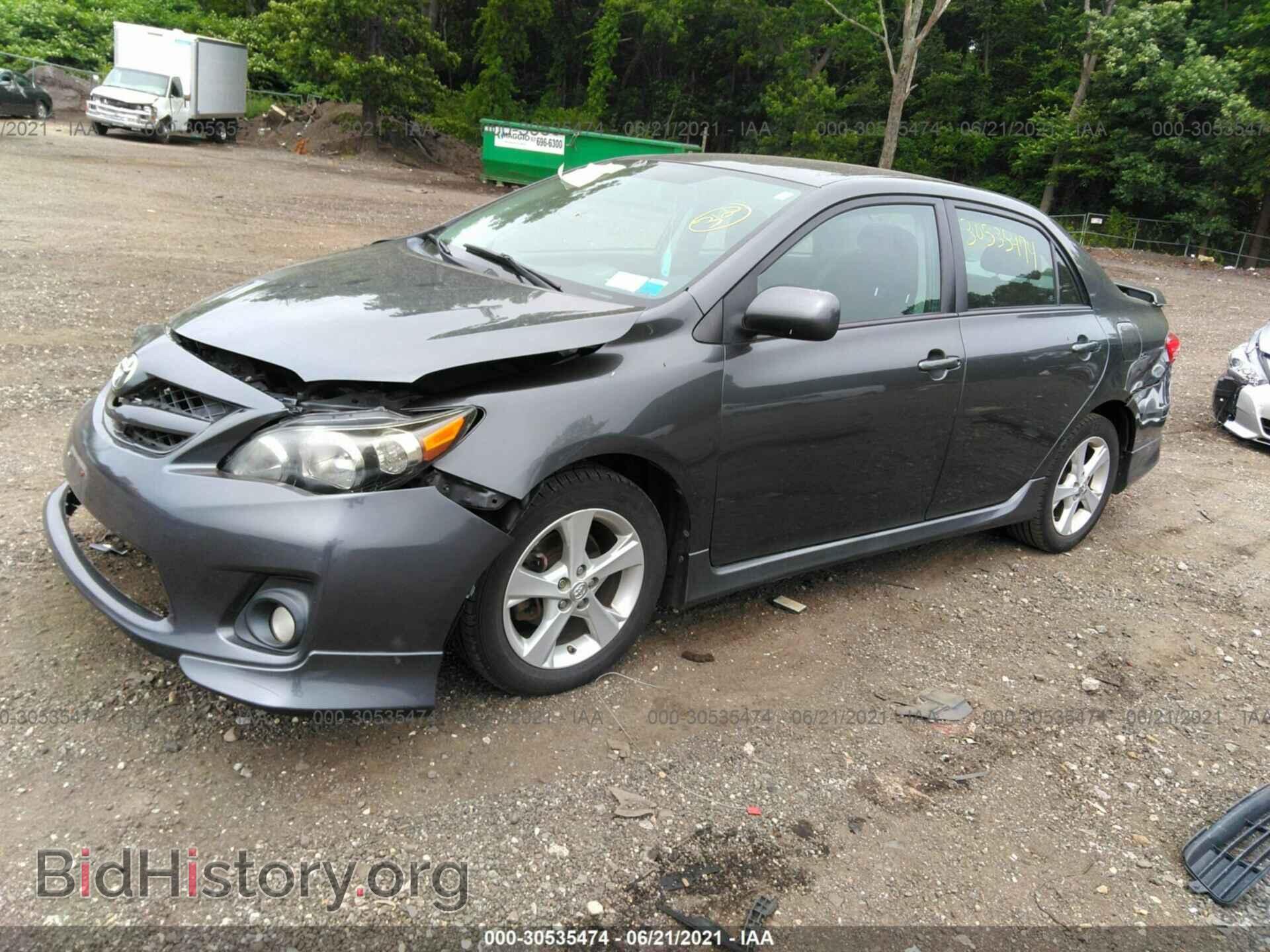 2013 TOYOTA COROLLA - VIN: 2T1BU4EEXDC123714 - Фото 2