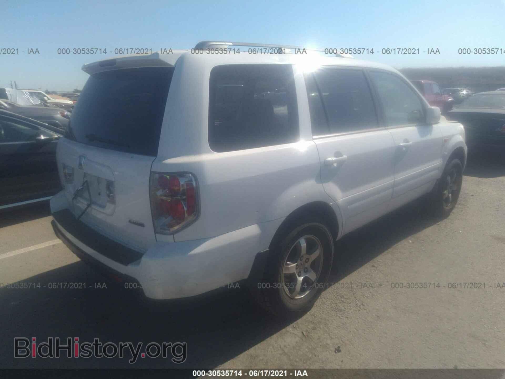 2006 HONDA PILOT - VIN: 2HKYF186X6H520122 - Фото 4