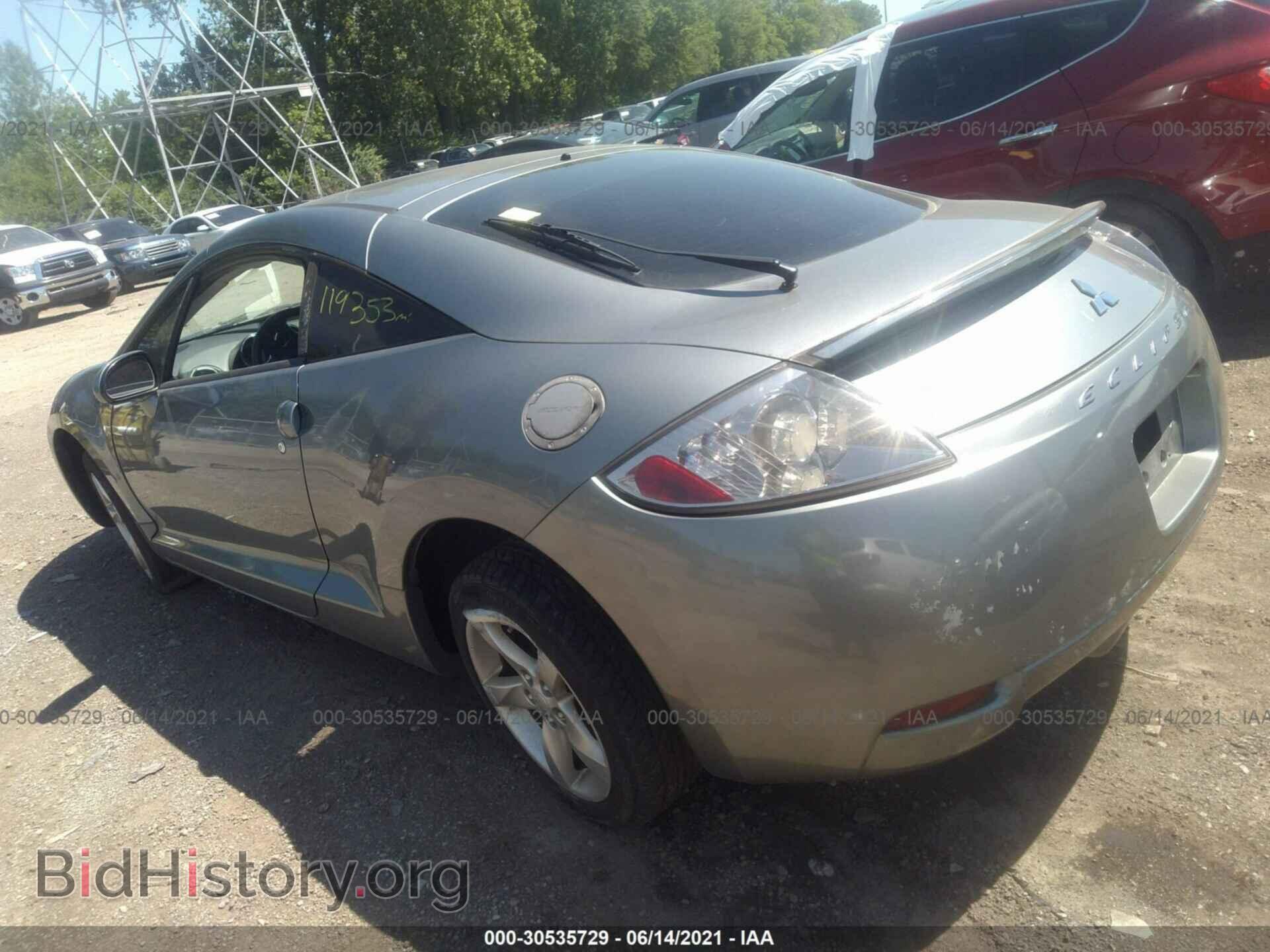 2007 MITSUBISHI ECLIPSE - VIN: 4A3AK34T77E003380 - Photo 3