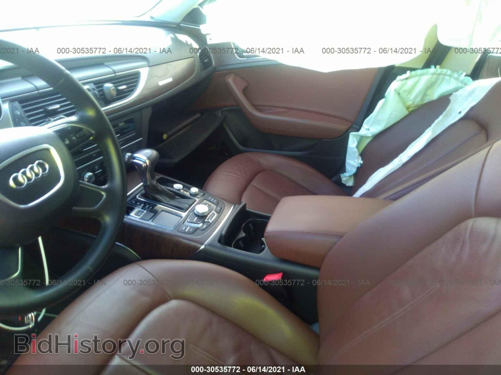 2013 AUDI A6 - VIN: WAUGFAFC8DN076964 - Фото 5