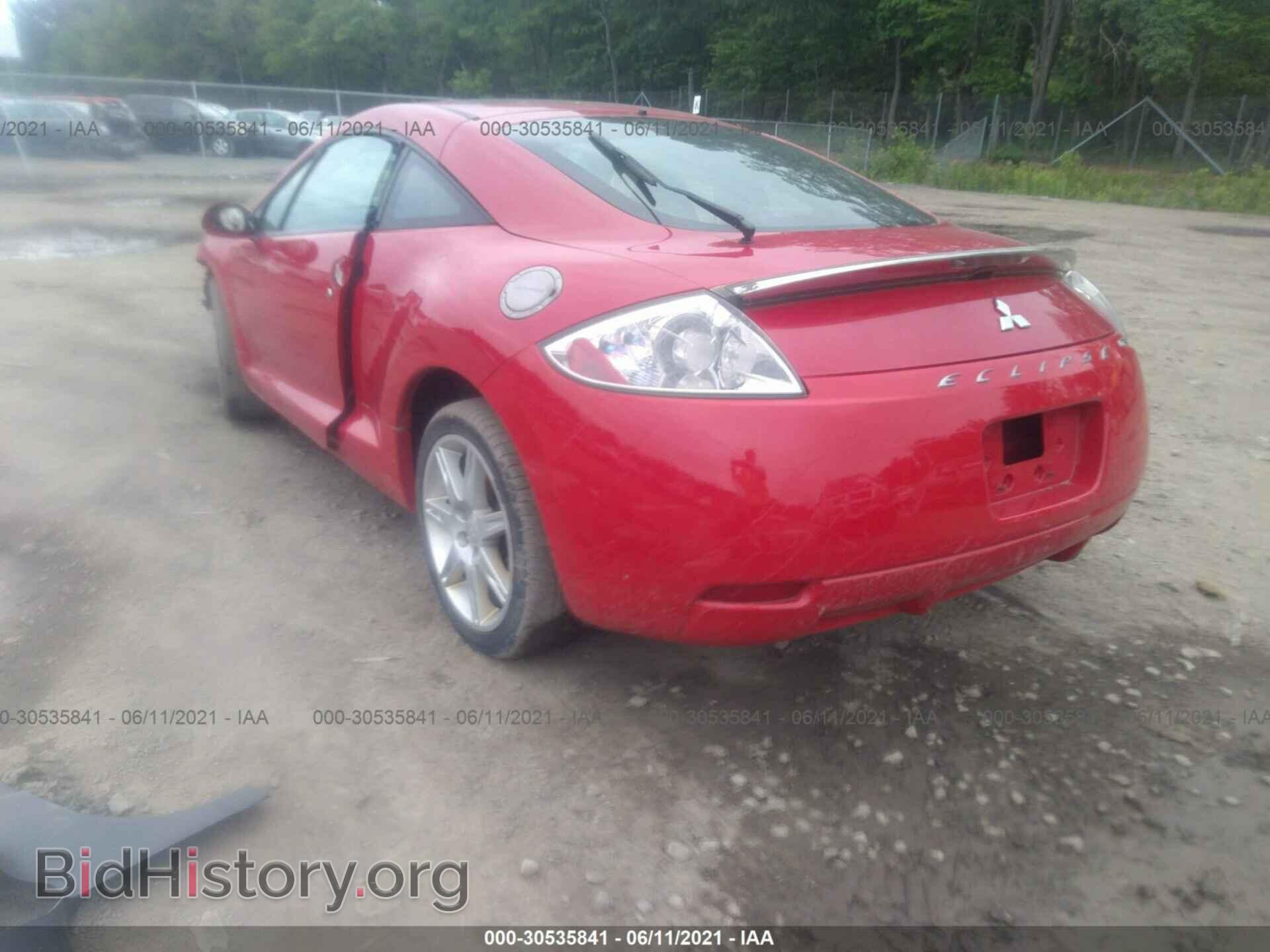 2006 MITSUBISHI ECLIPSE - VIN: 4A3AK34T86E002494 - Фото 3