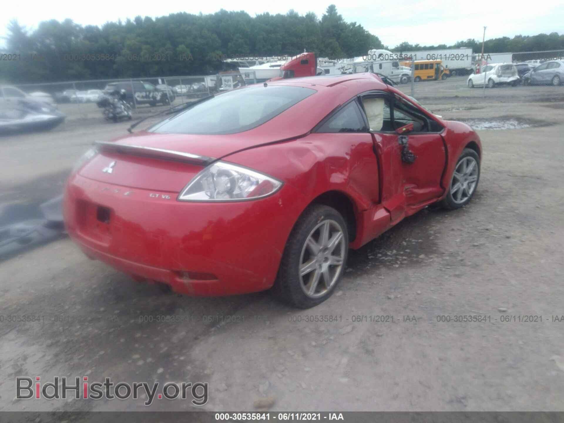 2006 MITSUBISHI ECLIPSE - VIN: 4A3AK34T86E002494 - Фото 4