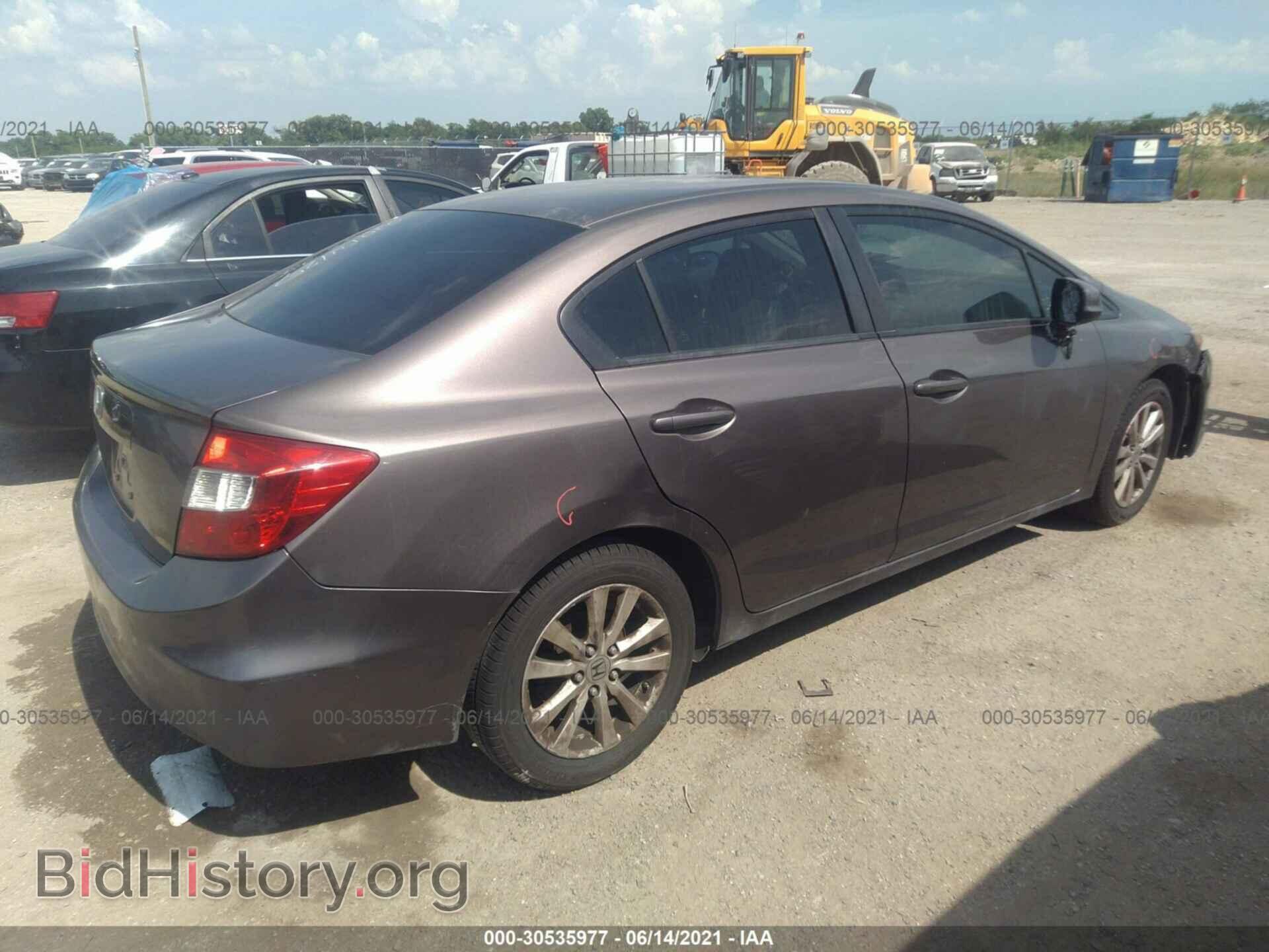 2012 HONDA CIVIC SDN - VIN: 2HGFB2F85CH514036 - Фото 4