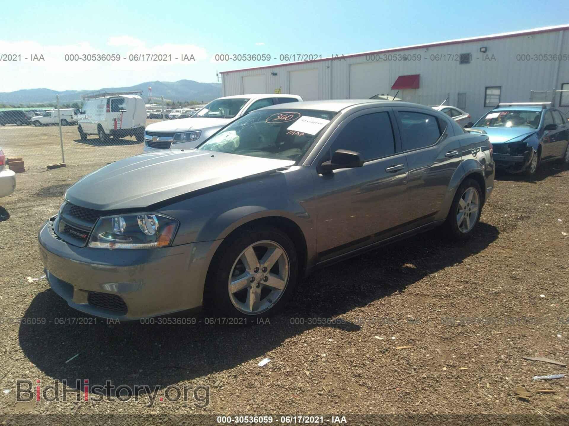 2013 DODGE AVENGER - VIN: 1C3CDZAG0DN769421 - Фото 2
