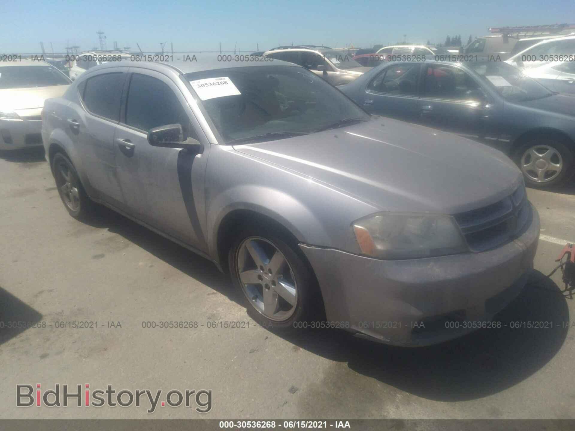 Фотография 1C3CDZAB6DN537362 - DODGE AVENGER 2013