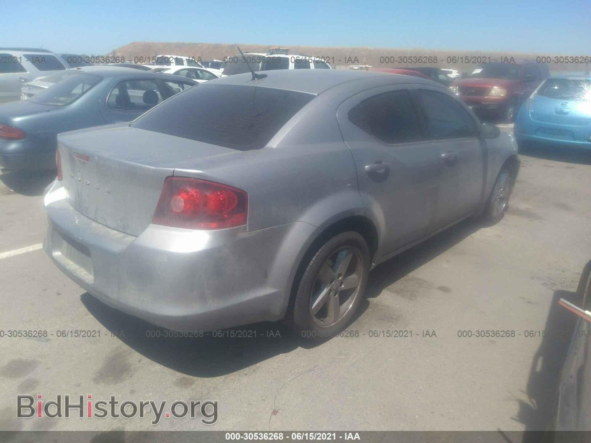 2013 DODGE AVENGER - VIN: 1C3CDZAB6DN537362 - Фото 4