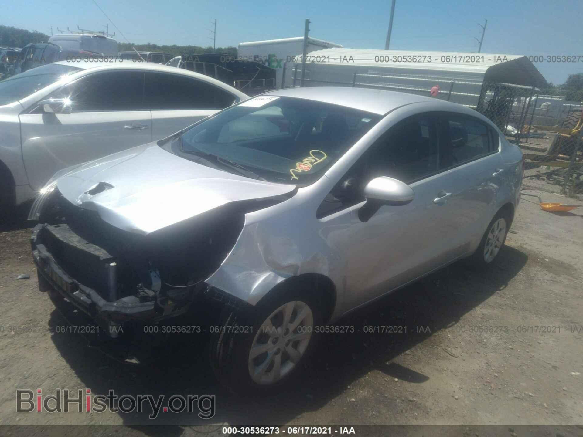 2016 KIA RIO - VIN: KNADM4A39G6544846 - Фото 2