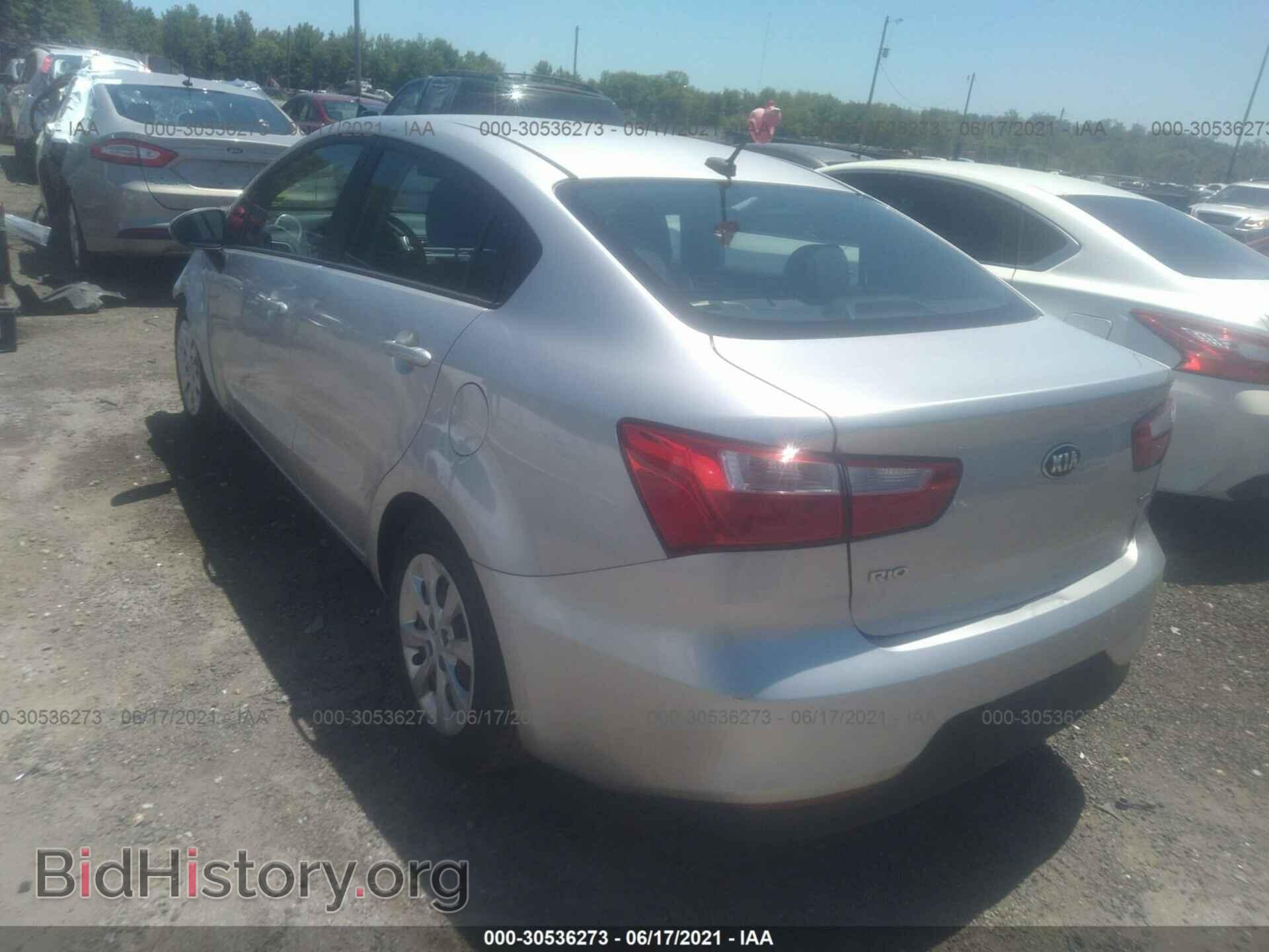 2016 KIA RIO - VIN: KNADM4A39G6544846 - Фото 3
