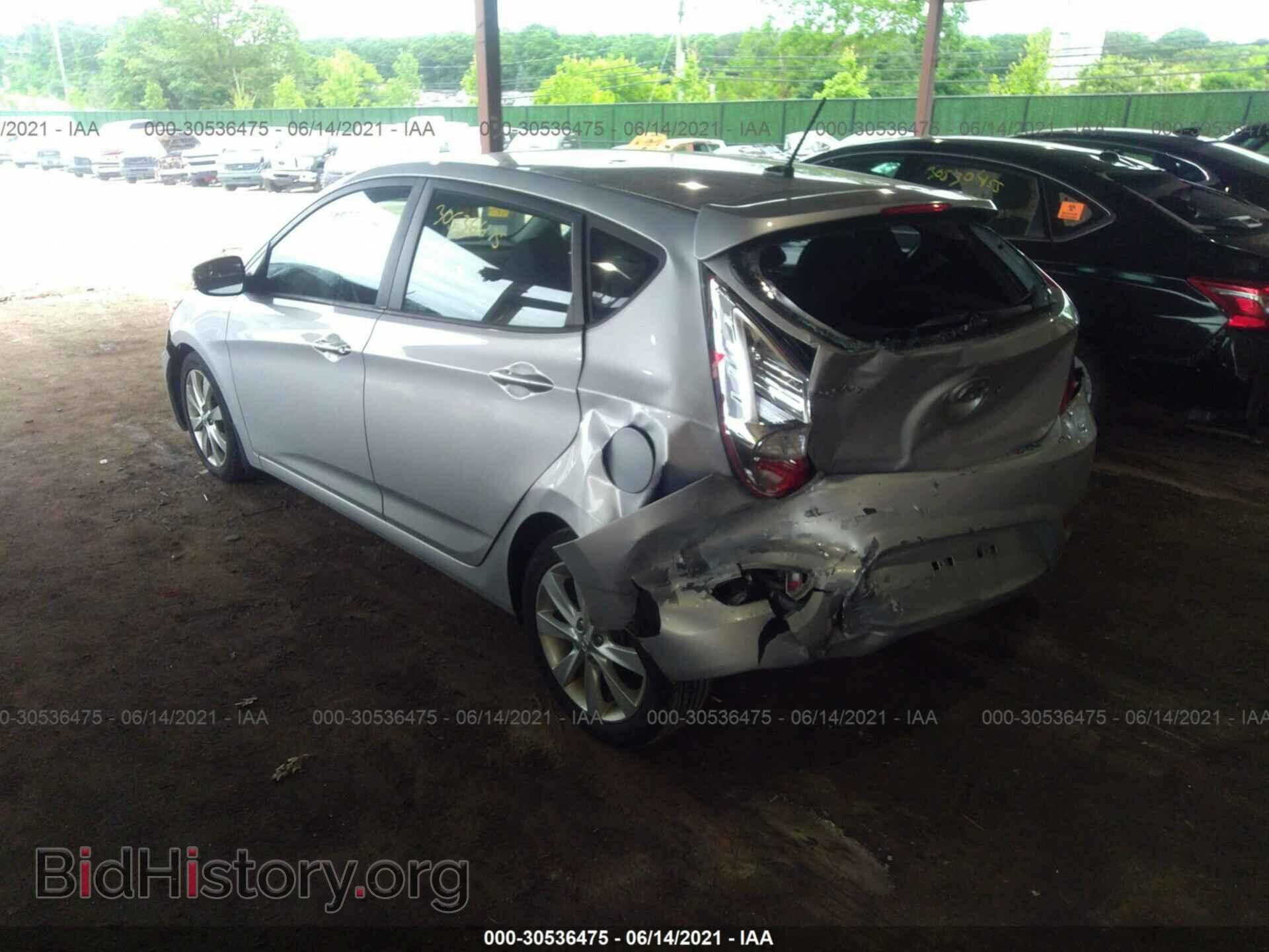 2014 HYUNDAI ACCENT - VIN: KMHCU5AE7EU148067 - Фото 3