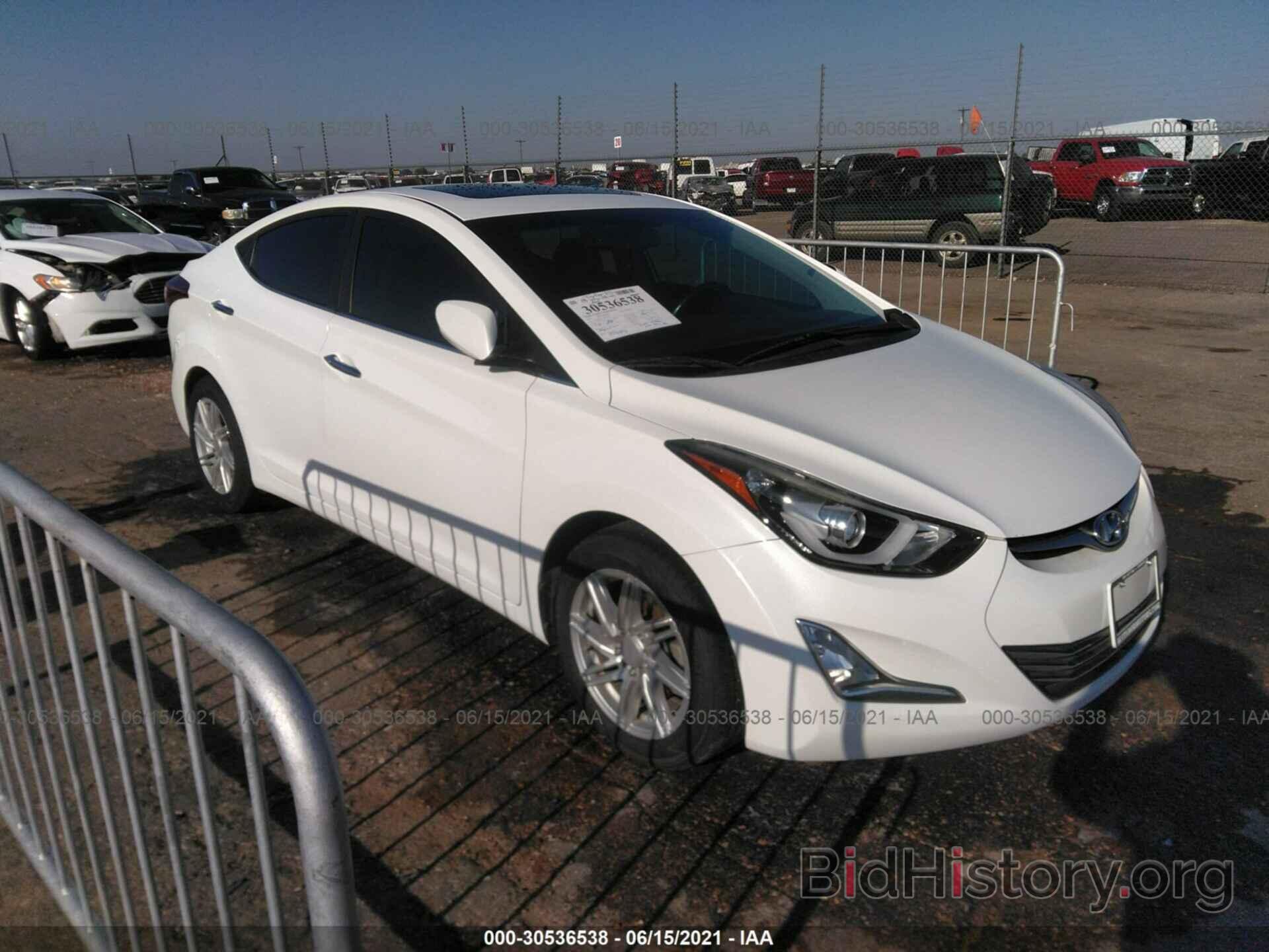 Photo 5NPDH4AE1EH495671 - HYUNDAI ELANTRA 2014