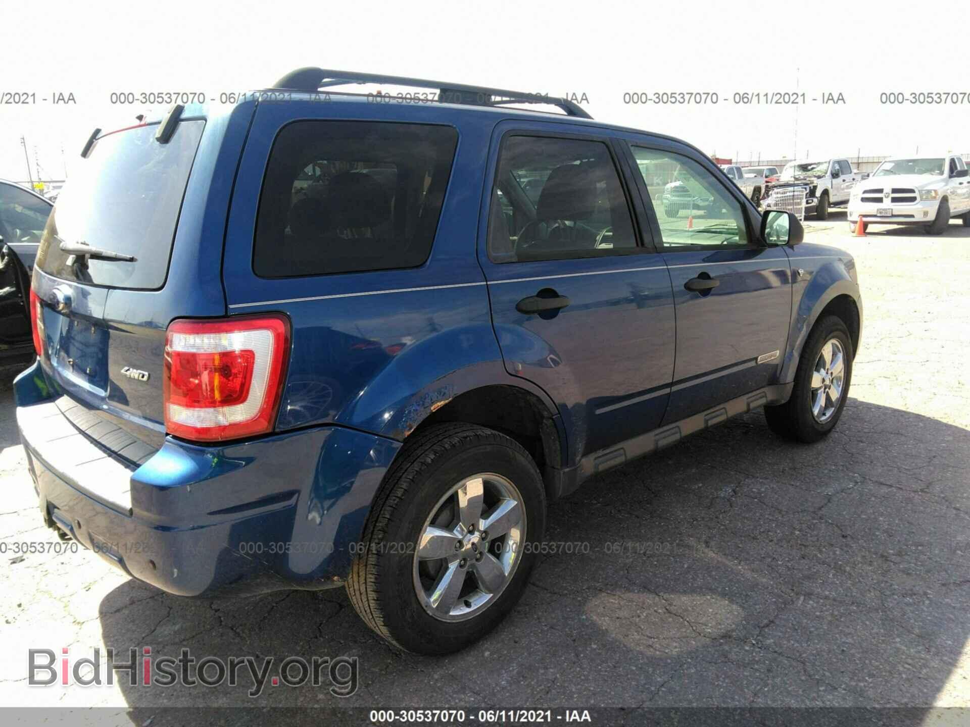 2008 FORD ESCAPE - VIN: 1FMCU93138KB14614 - Фото 4
