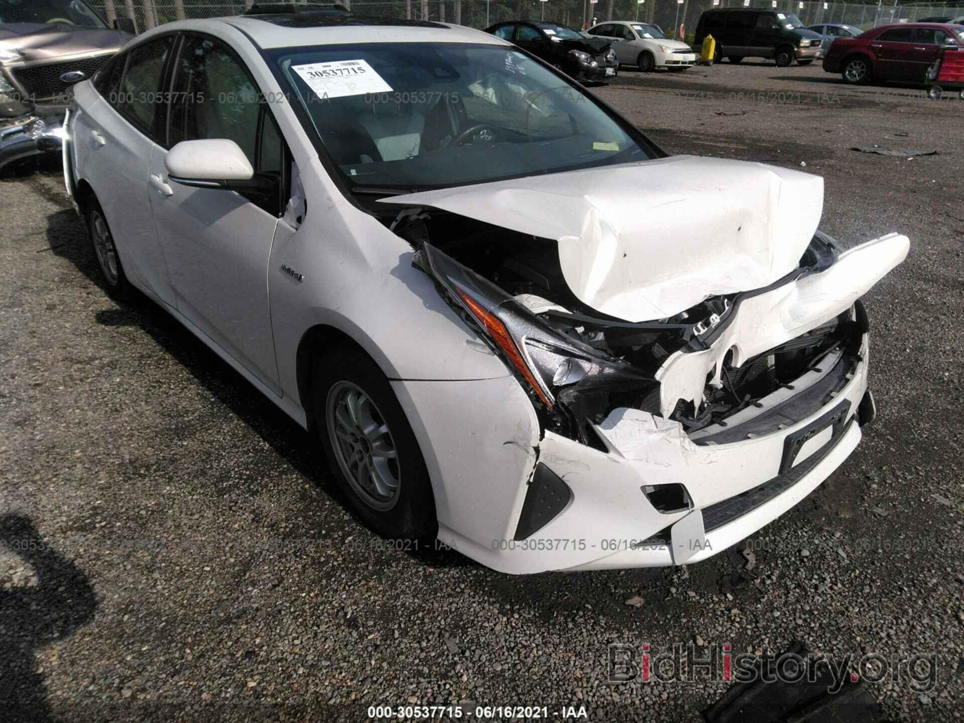 Photo JTDKARFU1G3004068 - TOYOTA PRIUS 2016