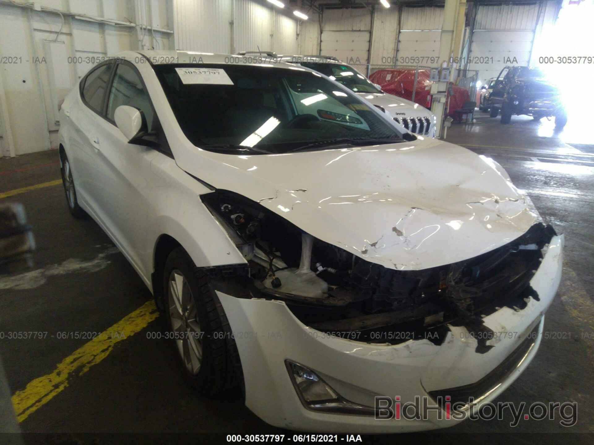 Photo 5NPDH4AE7EH499837 - HYUNDAI ELANTRA 2014