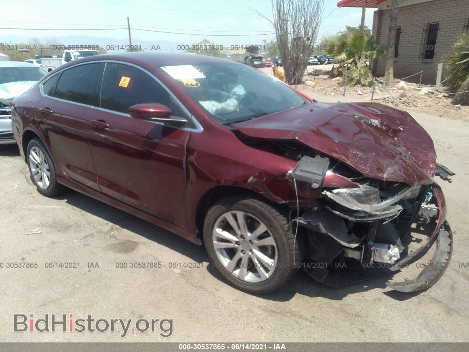Photo 1C3CCCAB6FN663983 - CHRYSLER 200 2015