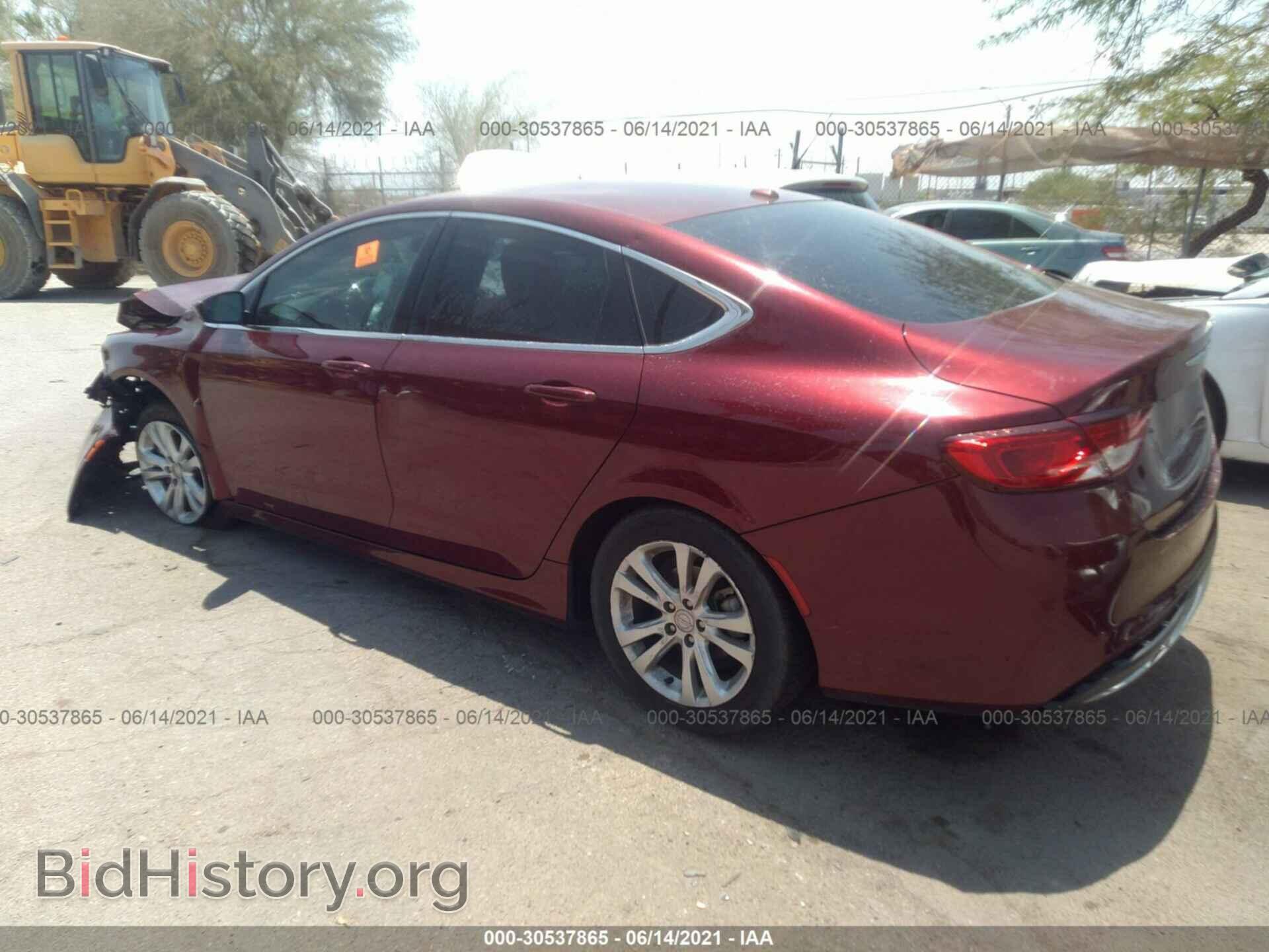 2015 CHRYSLER 200 - VIN: 1C3CCCAB6FN663983 - Фото 3